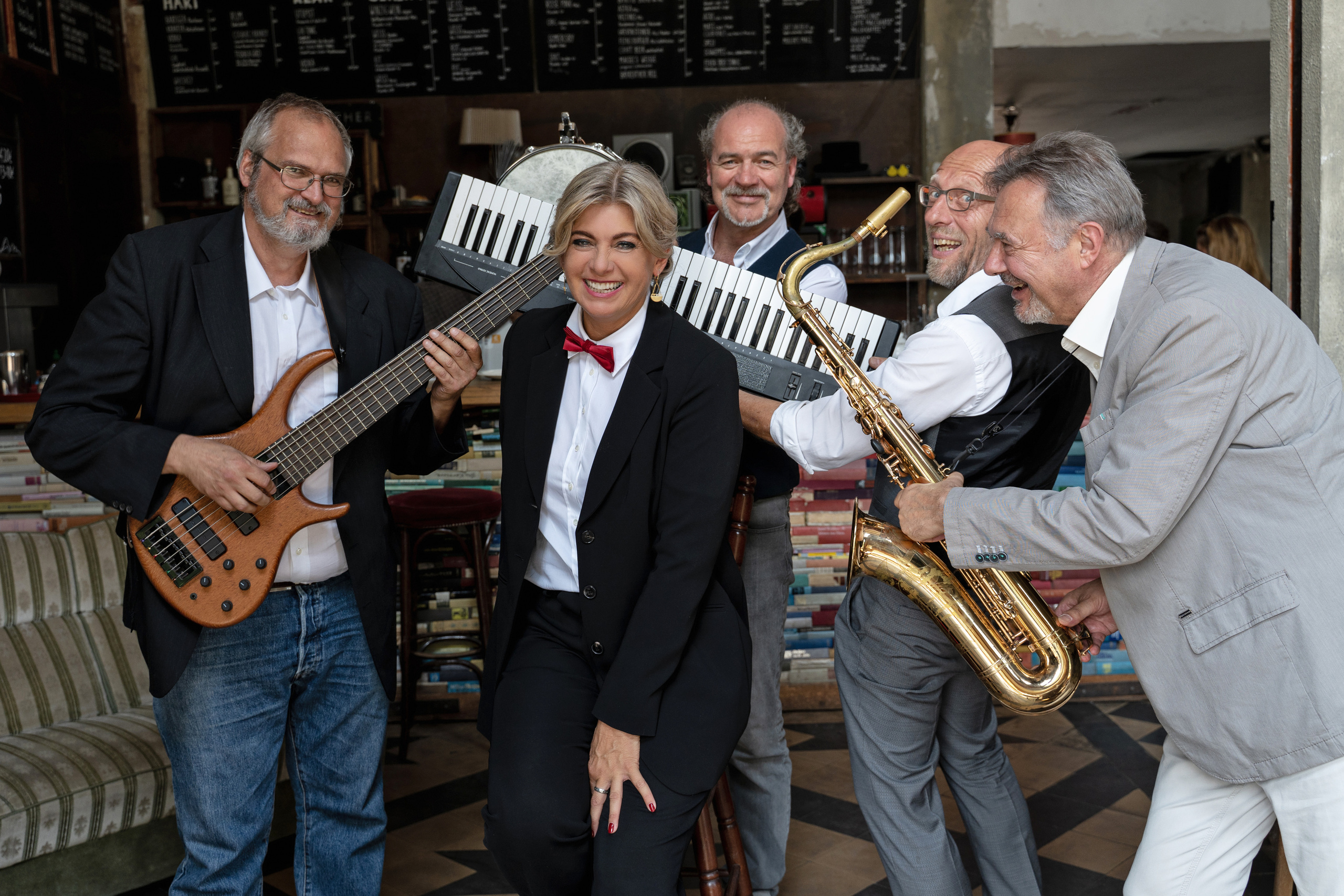 4BARS JAZZ QUARTETT. Portrait photographer in Germany and all over Europe Mischa Blank