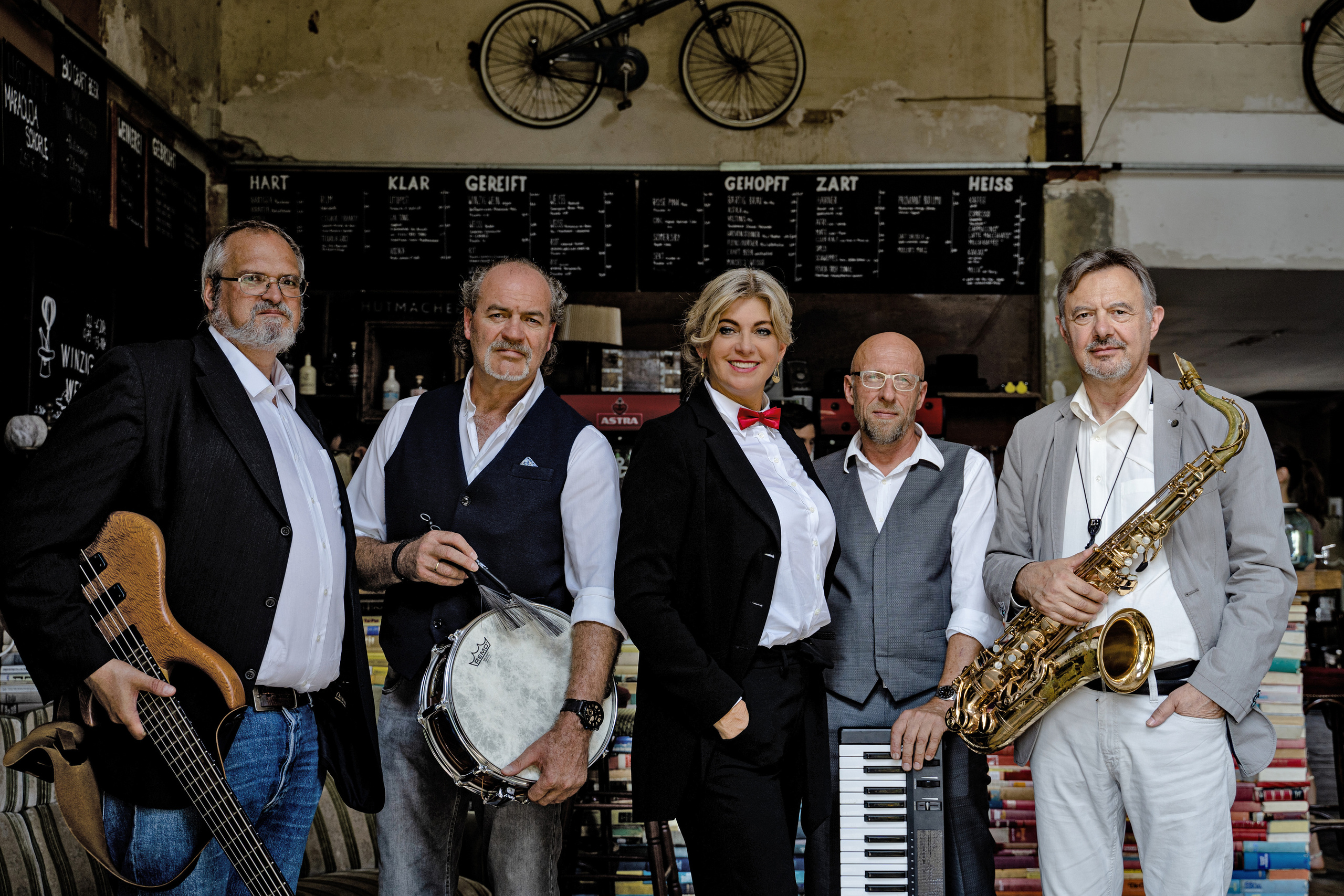 4BARS JAZZ QUARTETT. Portrait photographer in Germany and all over Europe Mischa Blank