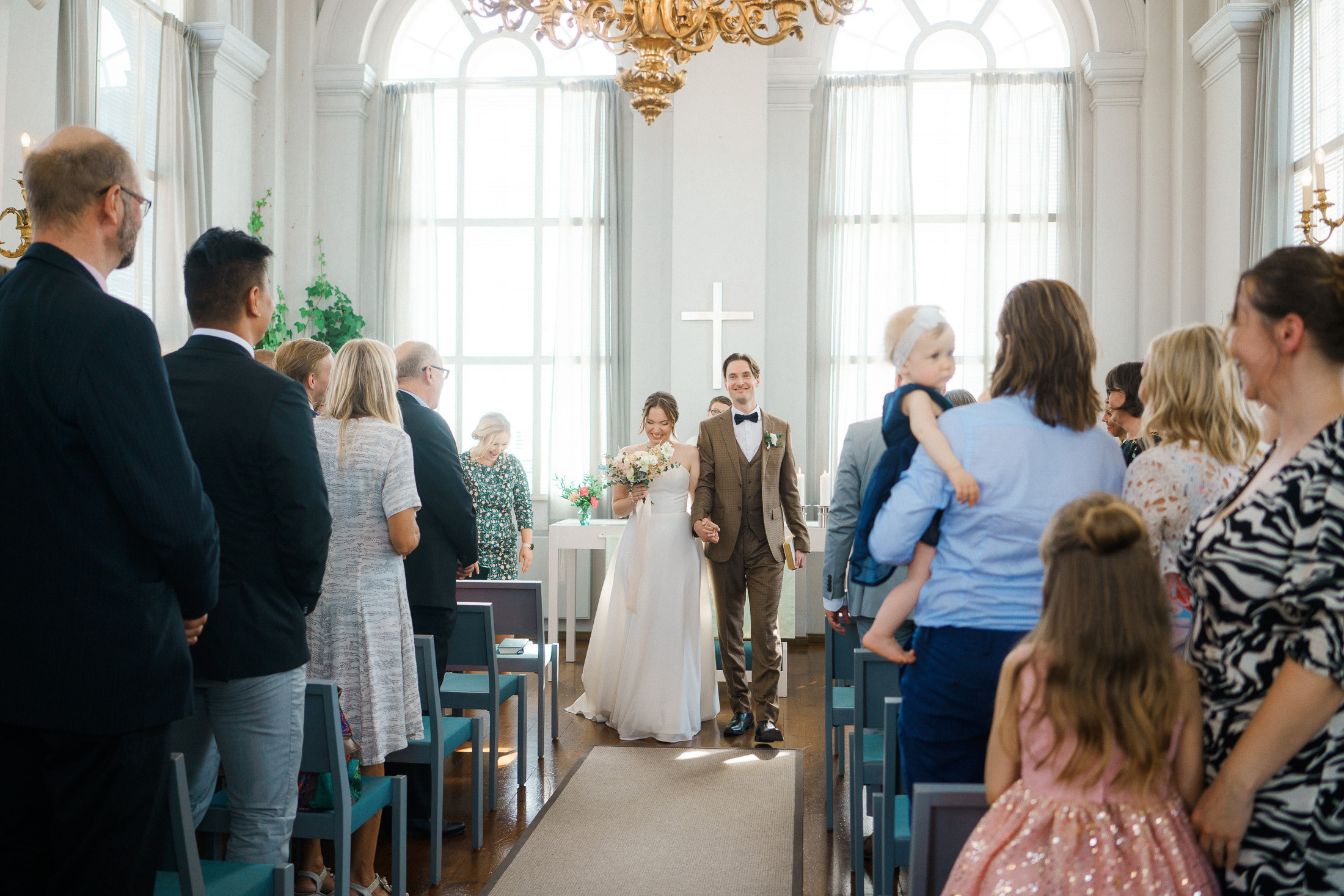 Anna&Topias, hääkuvaus Tuomiokirkon kappeli
