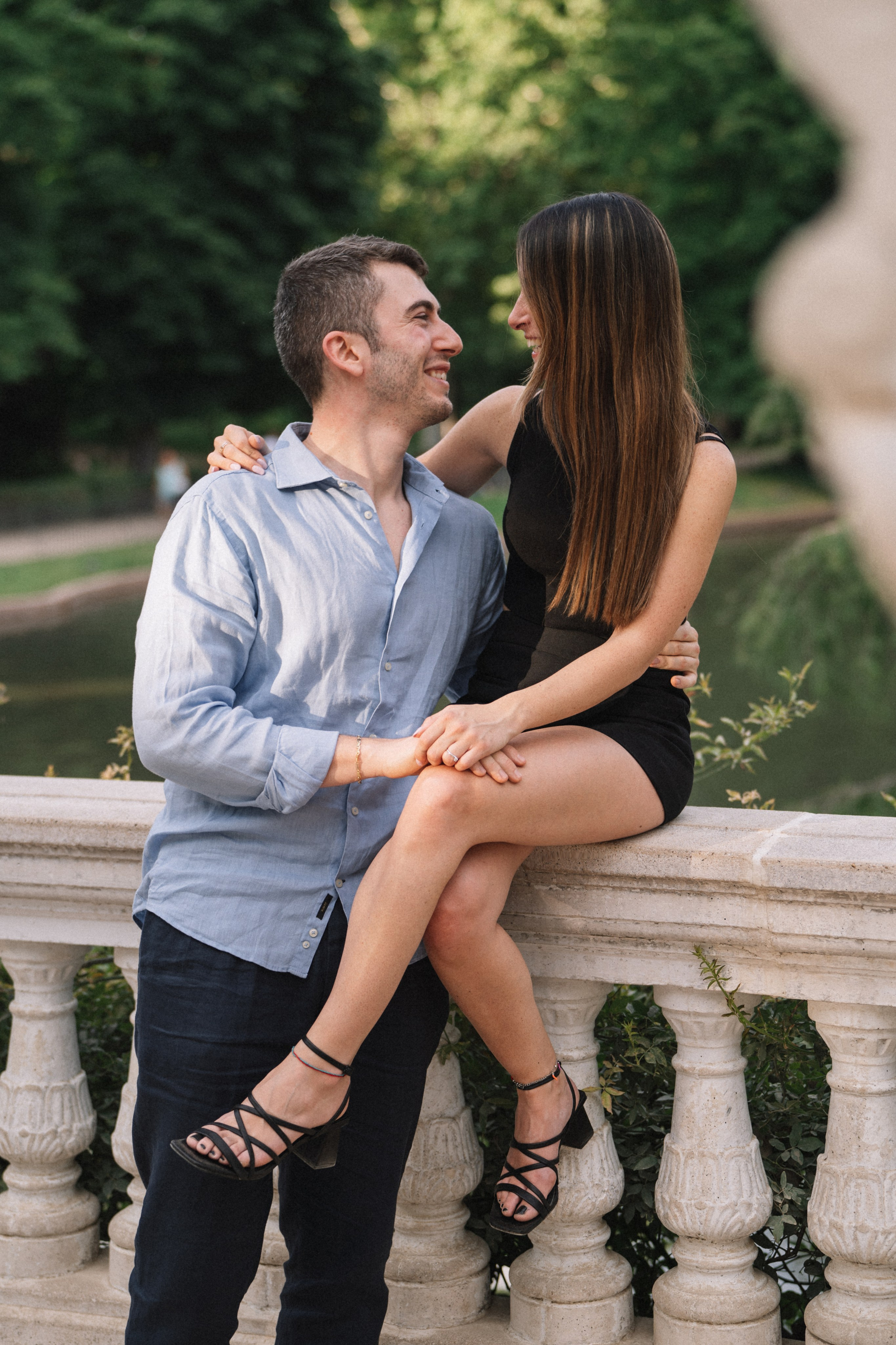 Sesiones de fotos de propuesta de matrimonio en Madrid. Fotógrafo en Madrid, España. Alyona Belyaninova