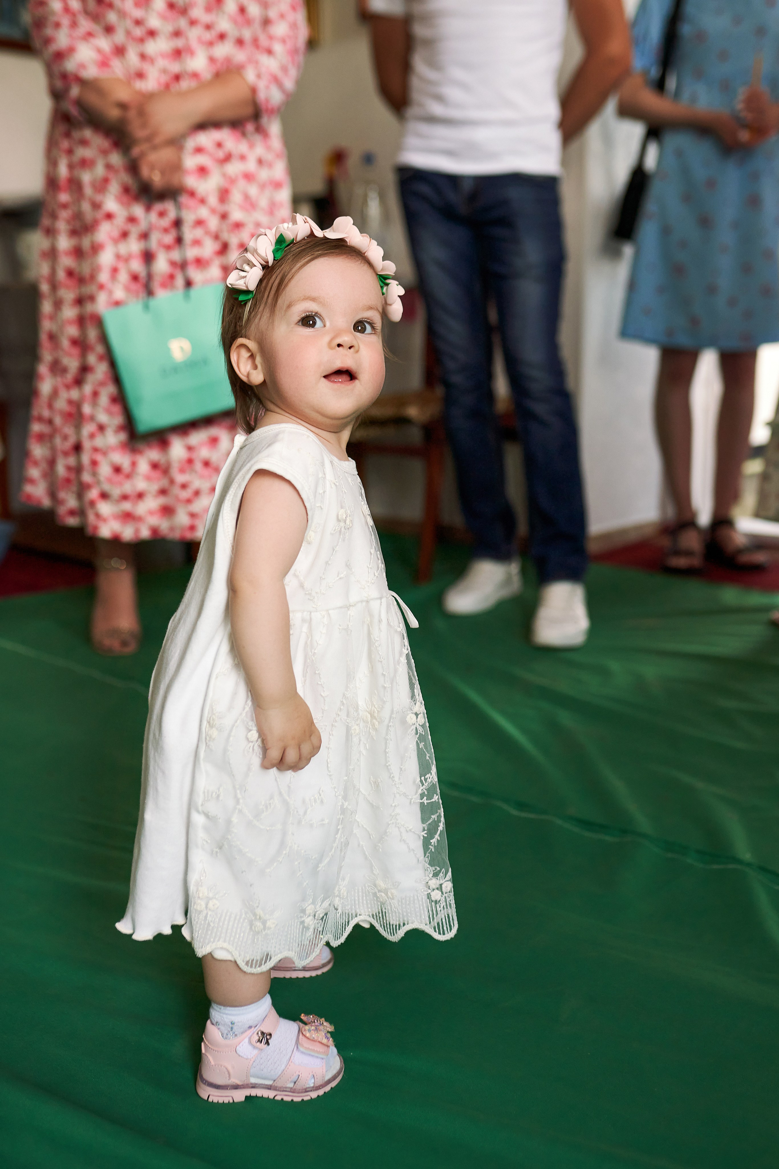 Крещение Киры. Дмитрий и Каролина Тофан