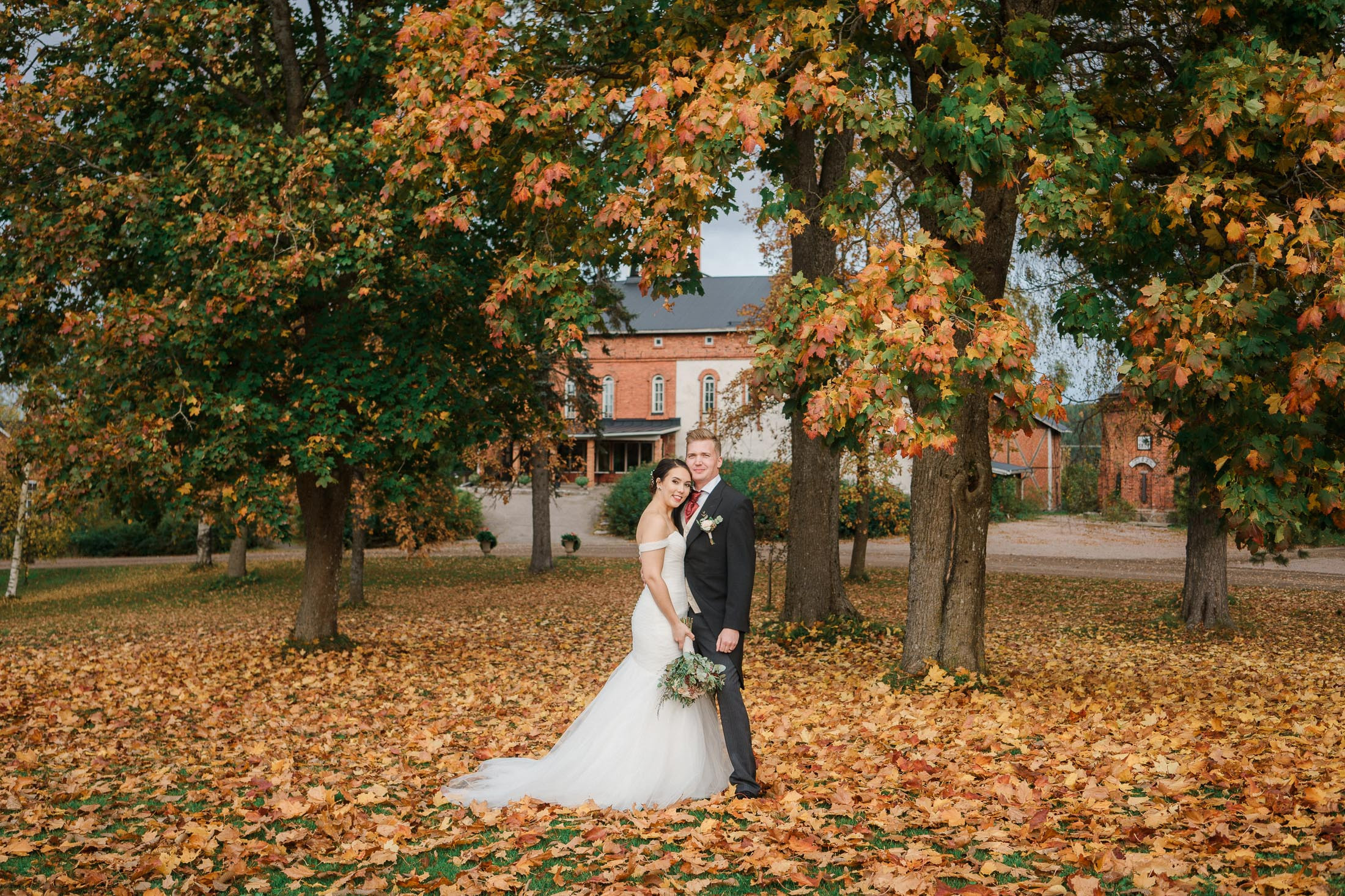 Johanna&Risto, Kiaalan kartano, hääkuvaus Porvoo
