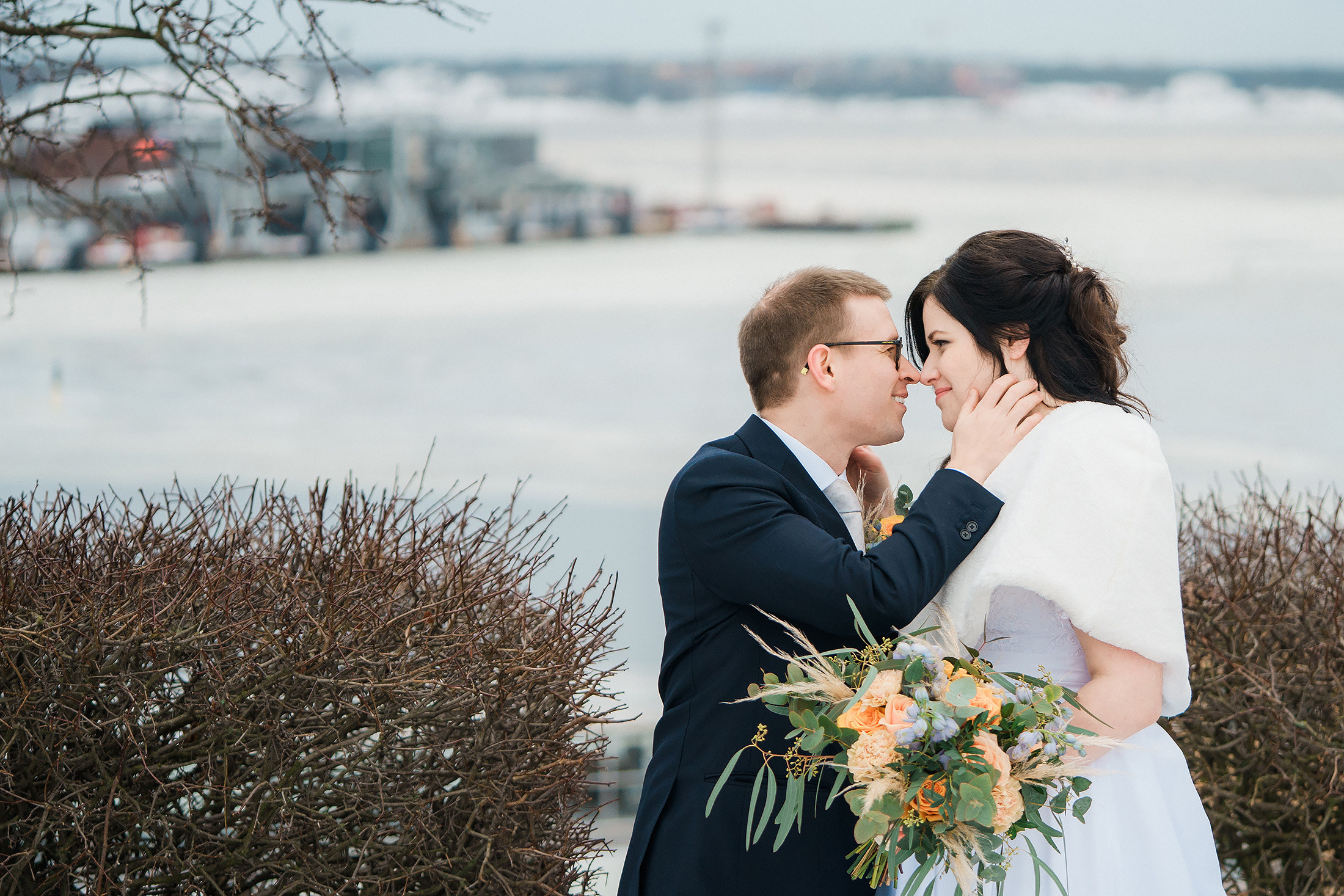 Salla&Risto, Hääportetit Helsingin observatorio, hääkuvaaja Helsinki
