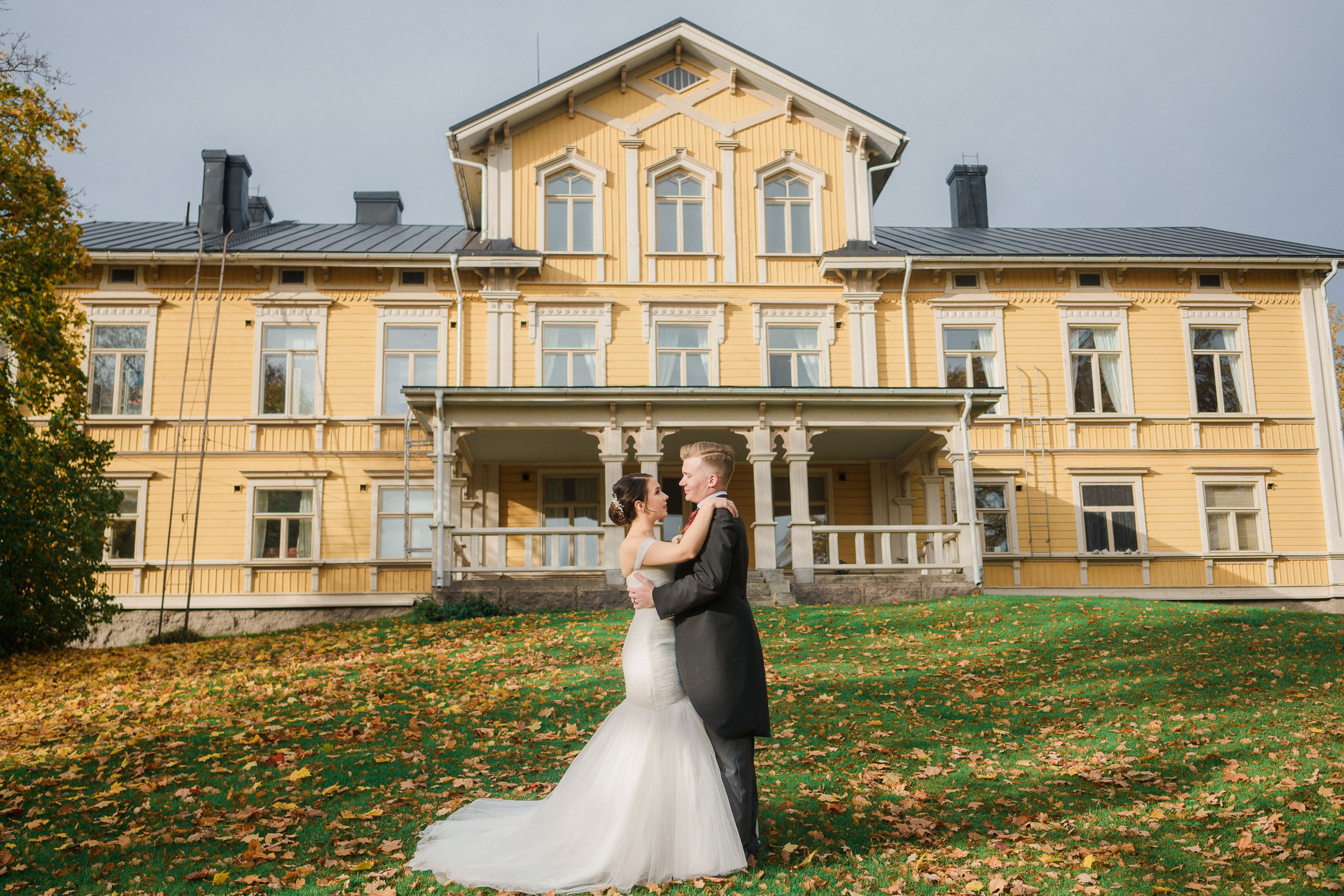 Johanna&Risto, Kiaalan kartano, hääkuvaus Porvoo