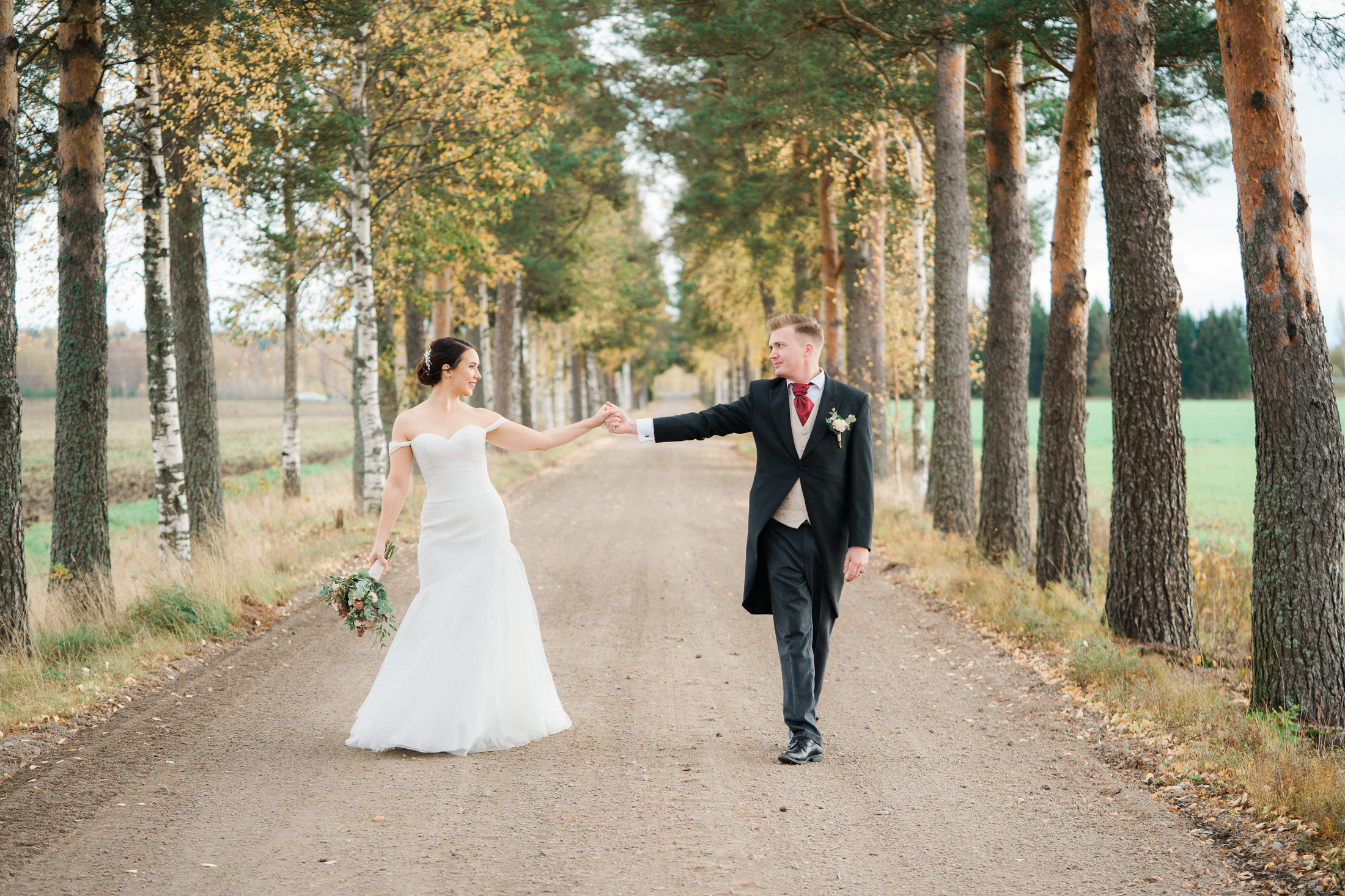 Johanna&Risto, Kiaalan kartano, hääkuvaus Porvoo