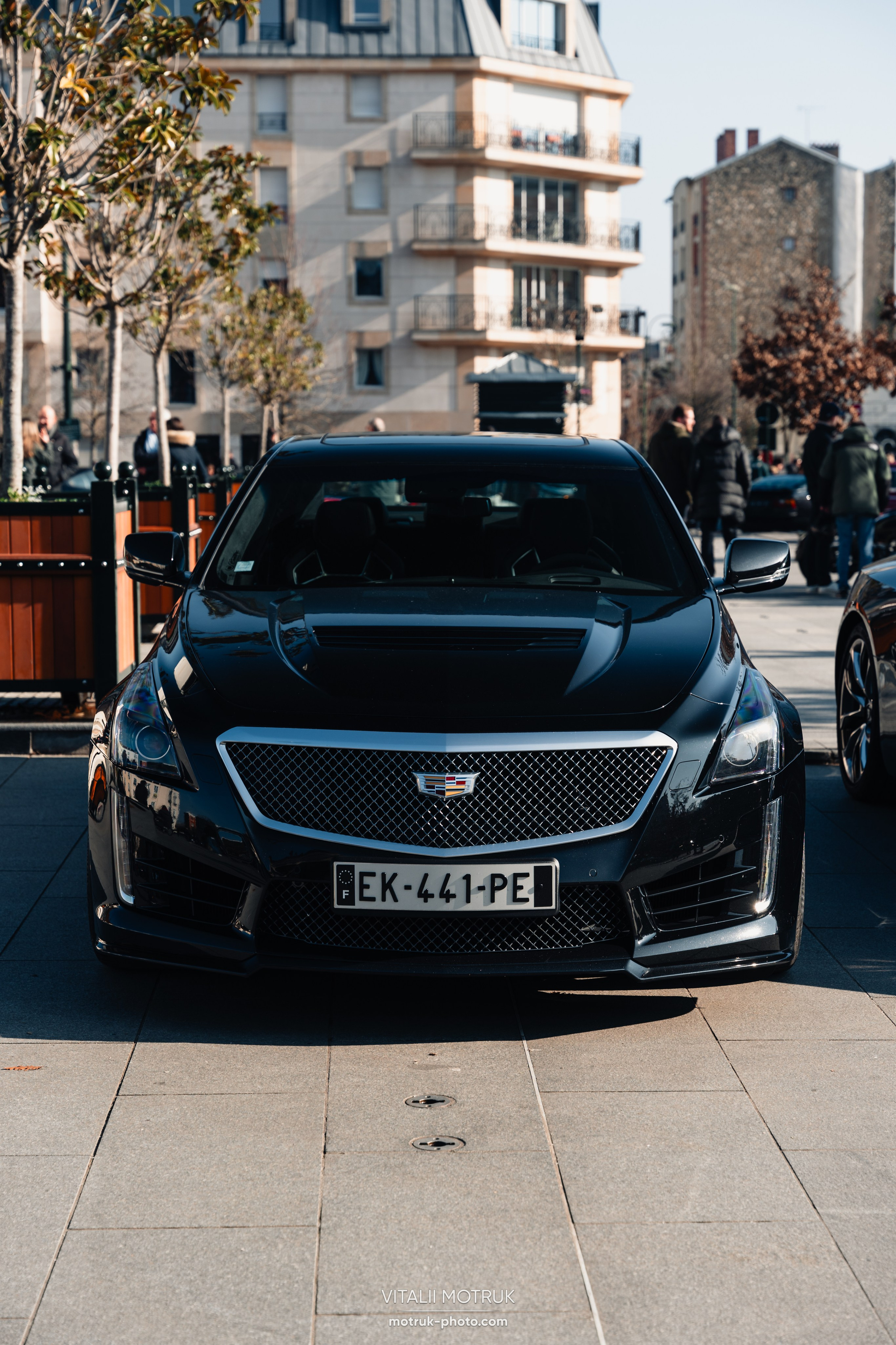 Rassemblement Colombes 16 fevrier 2025. Photographe de voitures à Paris — Vitalii Motruk