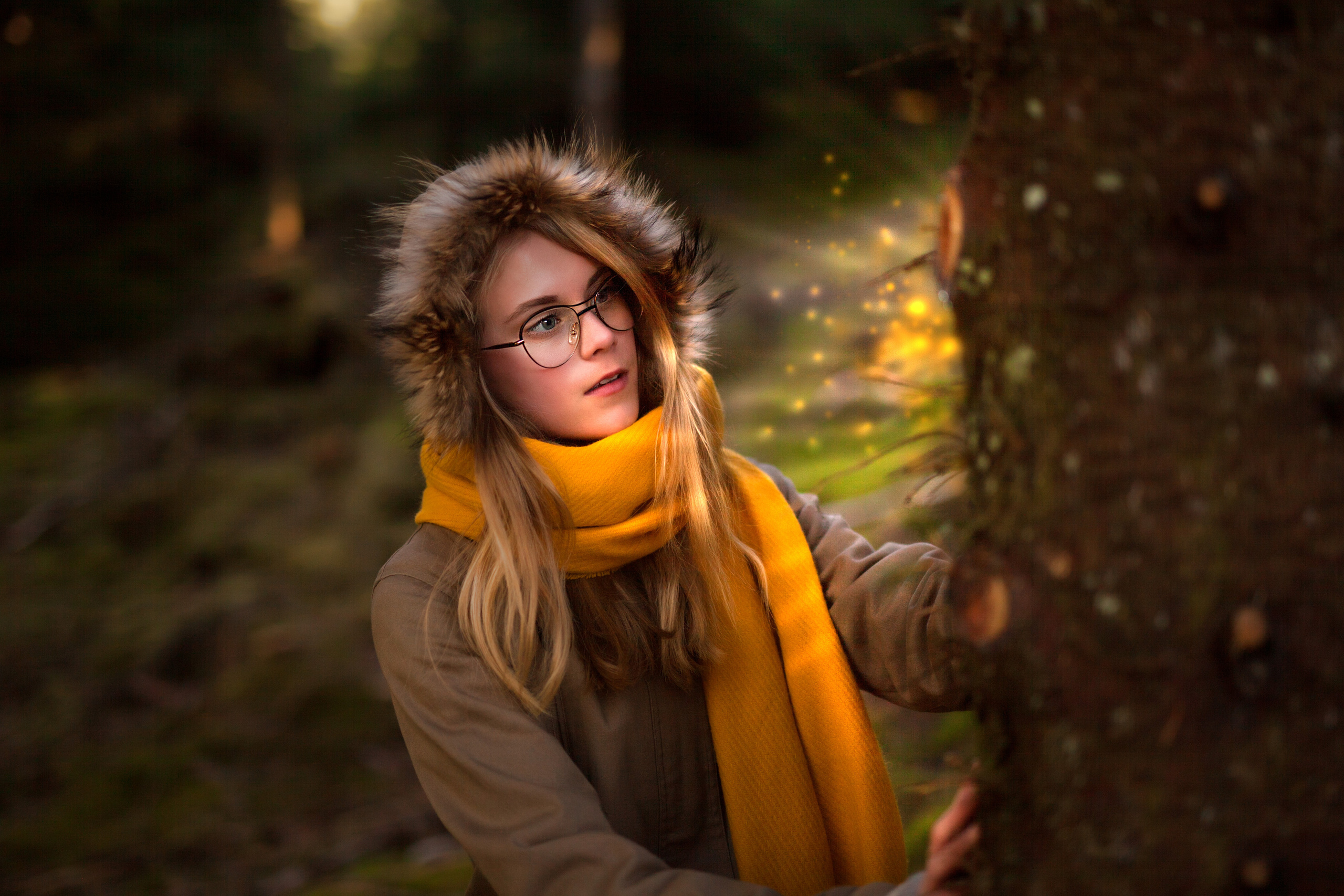Forest magic. Family and real state photographer in Haugesund Dina Vikra
