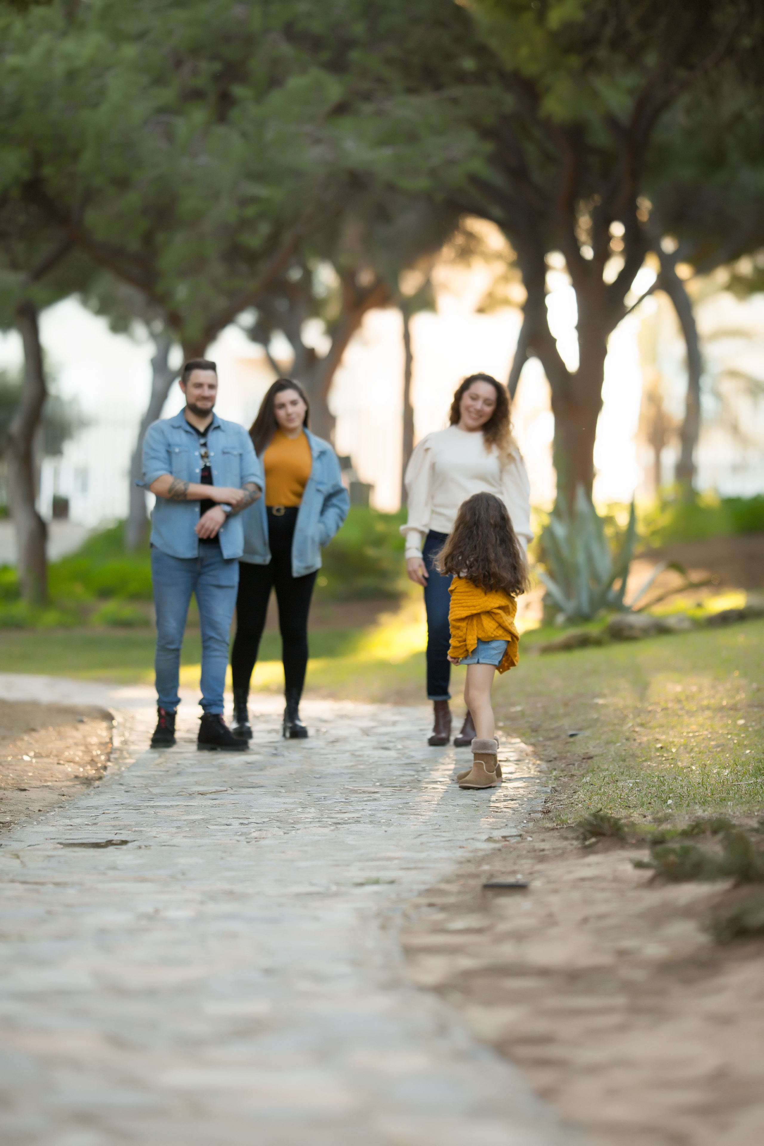 In the park. Family and real state photographer in Haugesund Dina Vikra