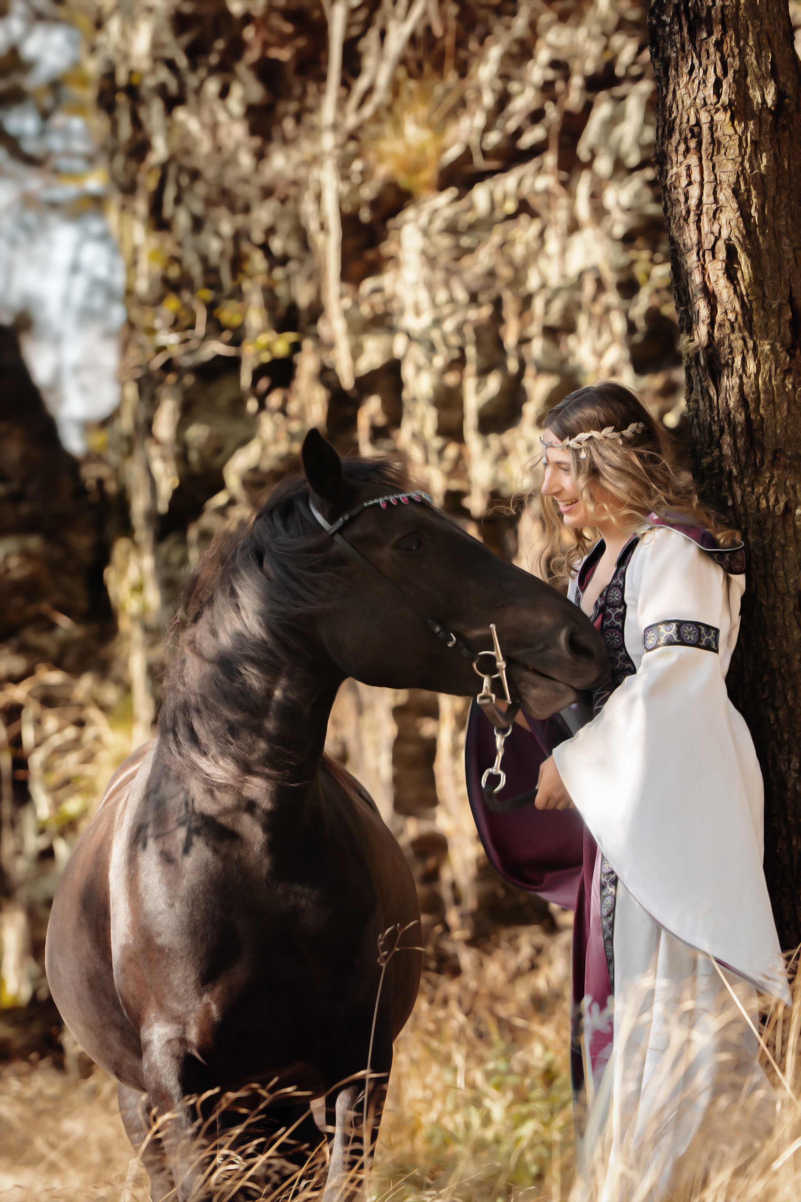 Geschichten mit dem Pferden. Kinder und Familienfotografie Wittlich und Trier Umgebung