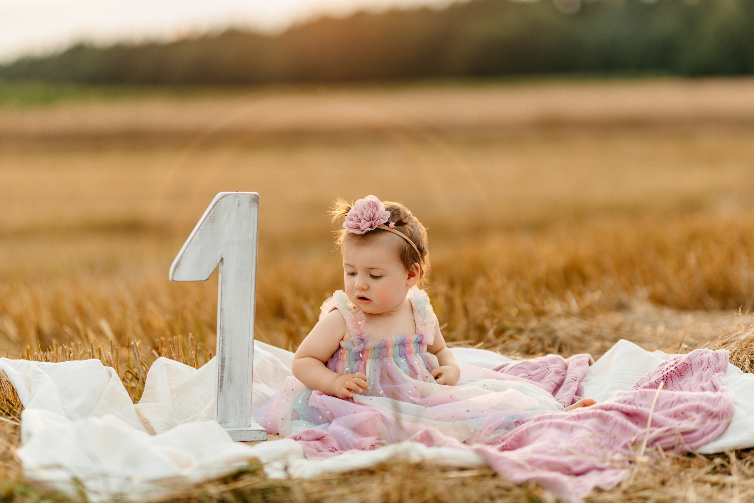 Sesja urodzinowa Liwii. Fotograf Siedlce