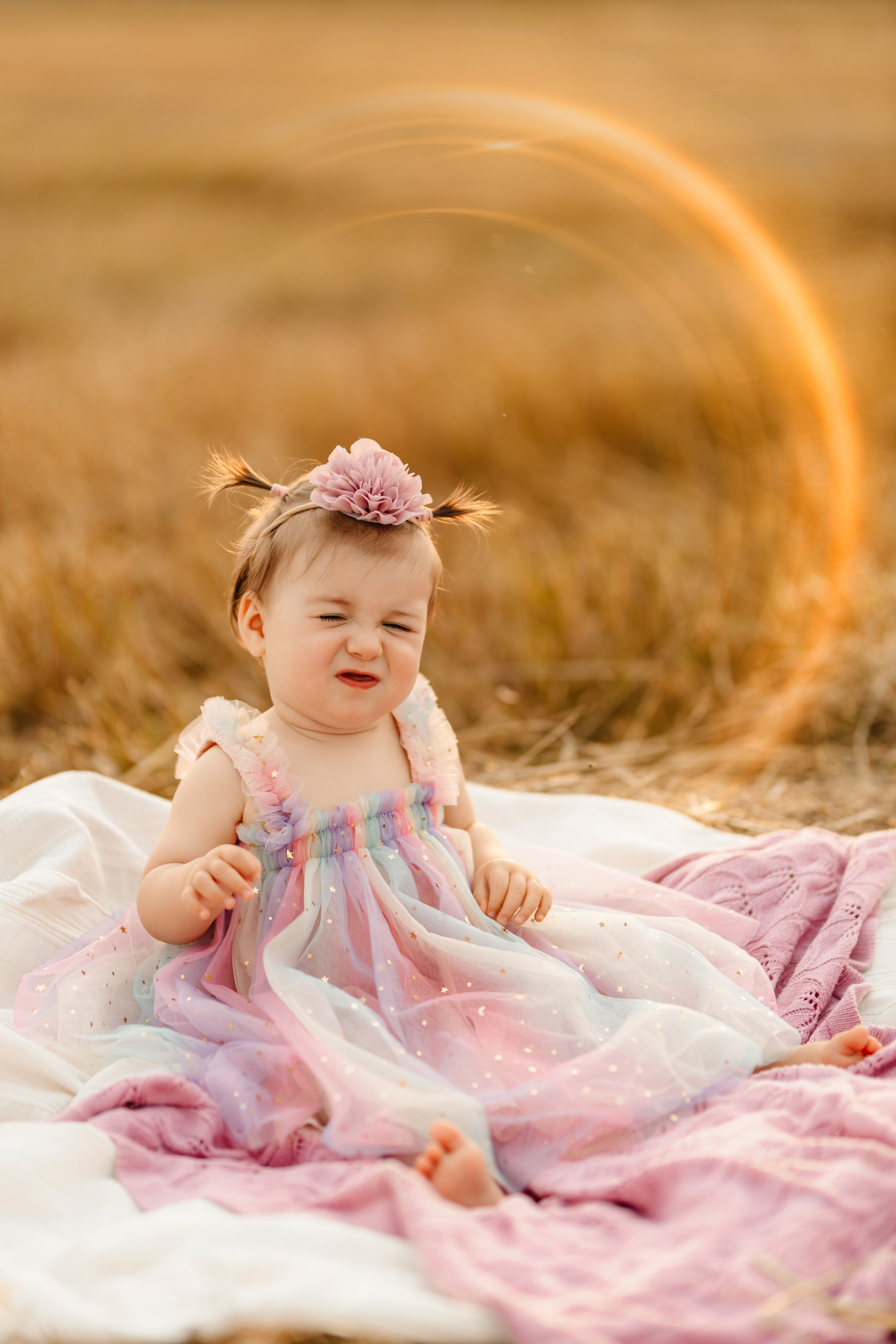 Sesja urodzinowa Liwii. Fotograf Siedlce