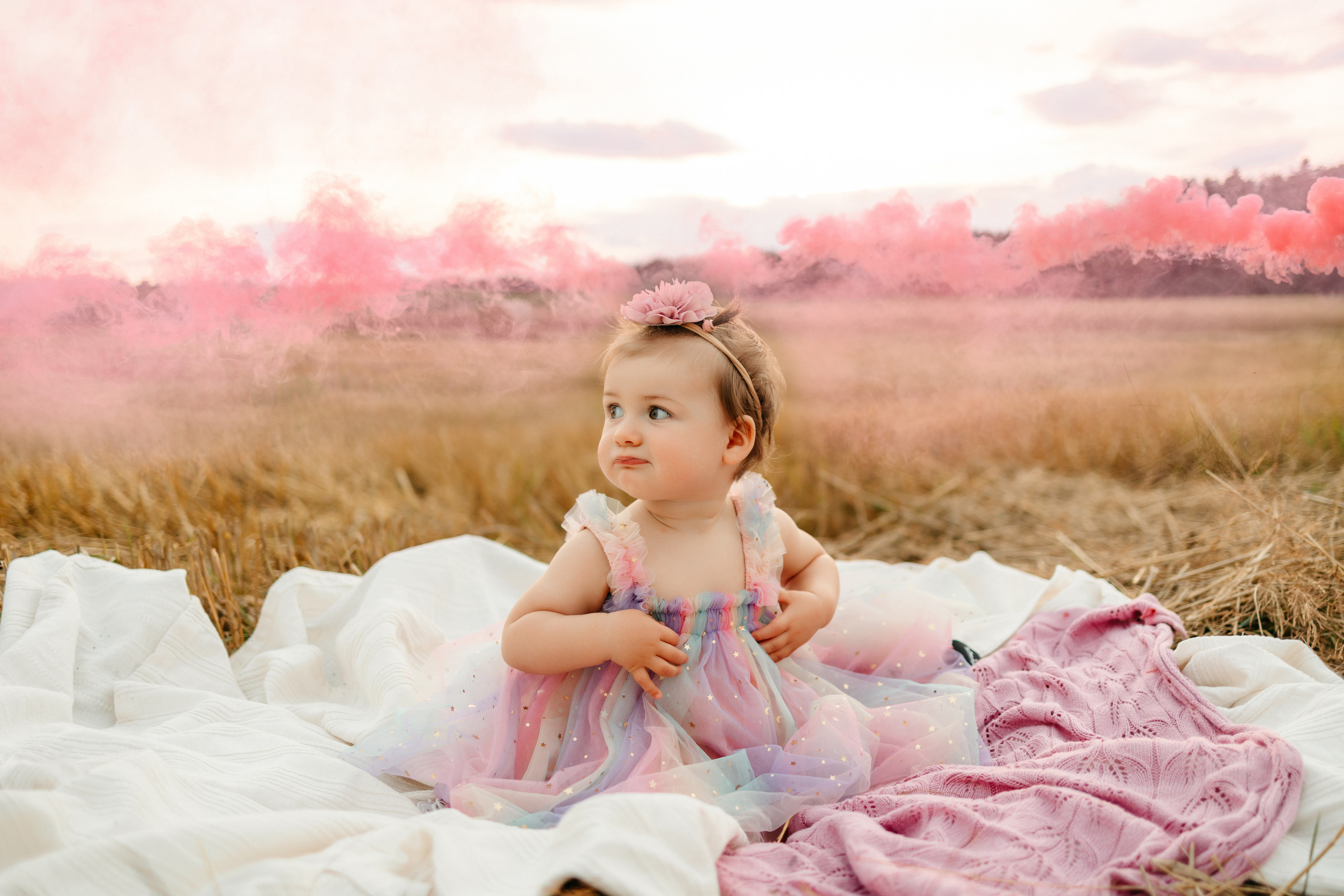 Sesja urodzinowa Liwii. Fotograf Siedlce