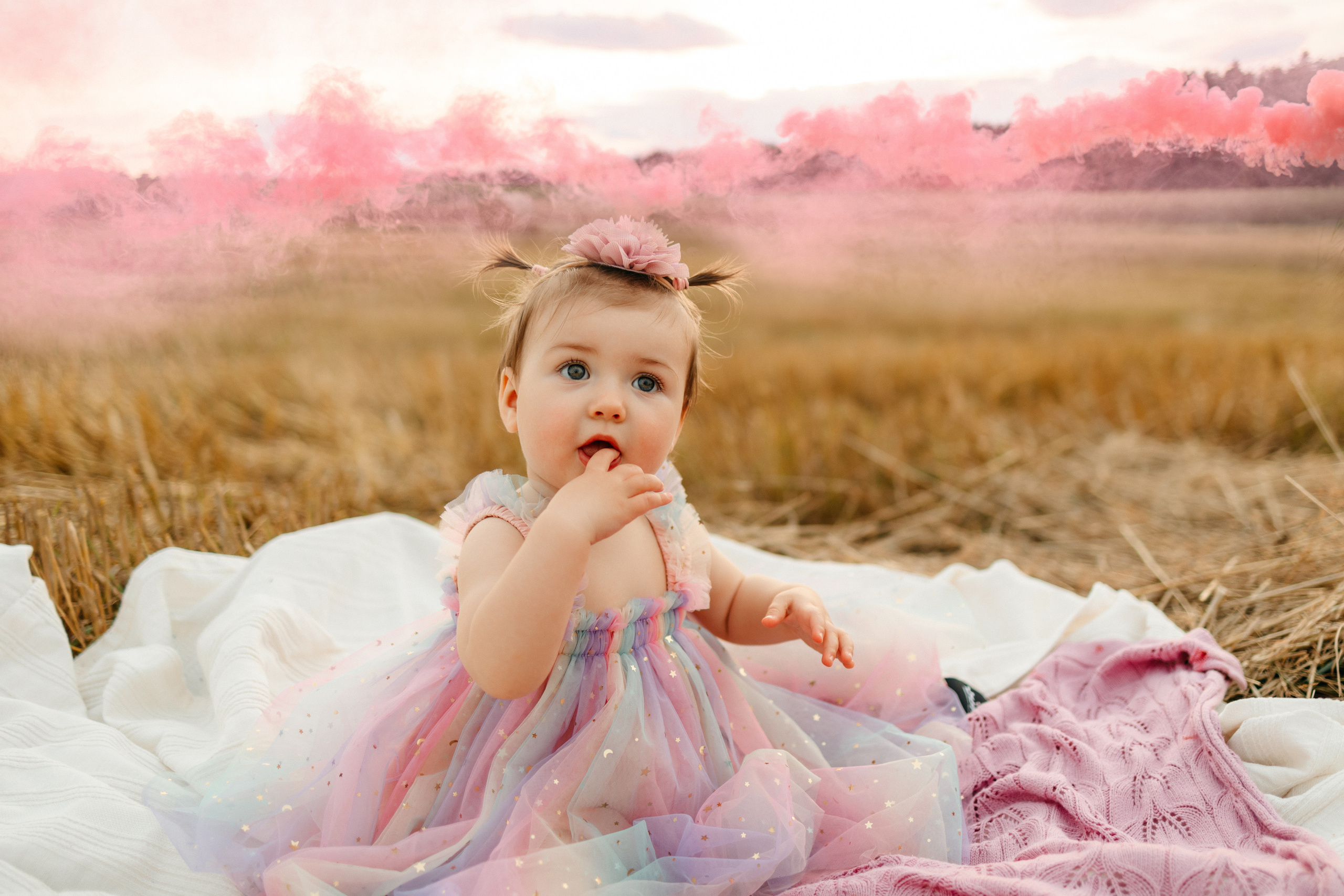 Sesja urodzinowa Liwii. Fotograf Siedlce