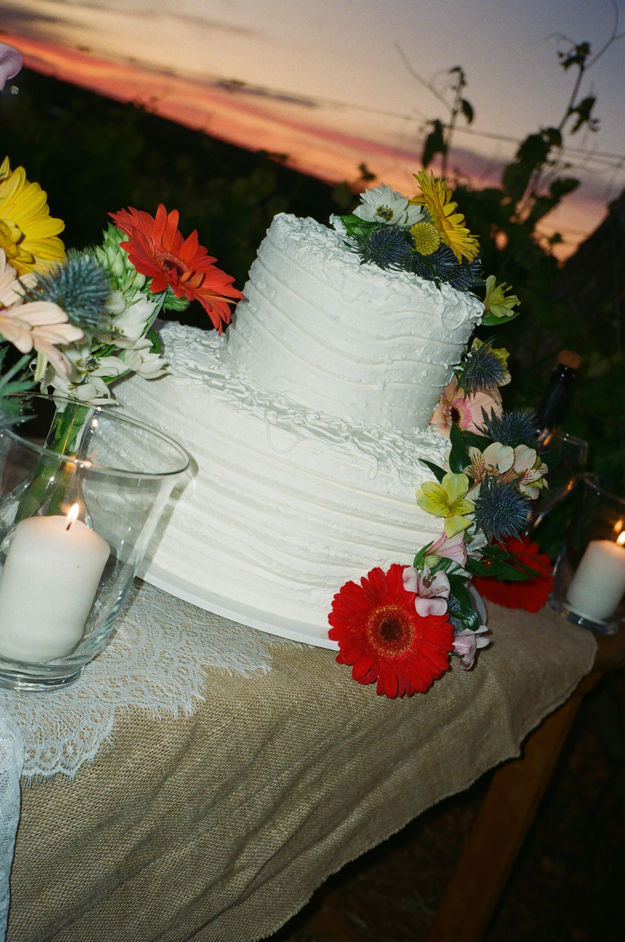 Stephanie & Christian film photos. Wedding photographer Italy