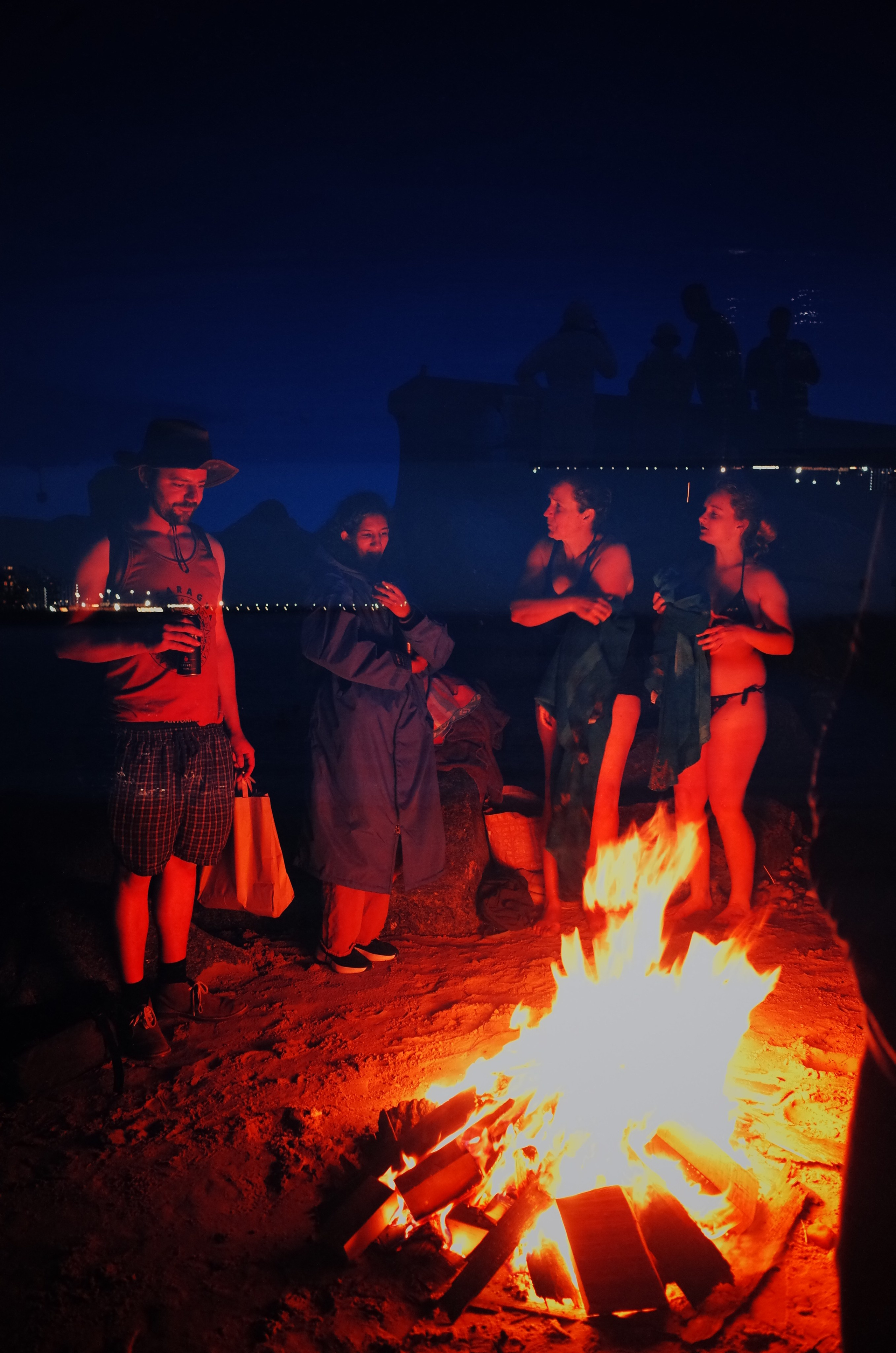 Full Moon Fire. Victoria Dini. Art photography in London / Folkestone, UK