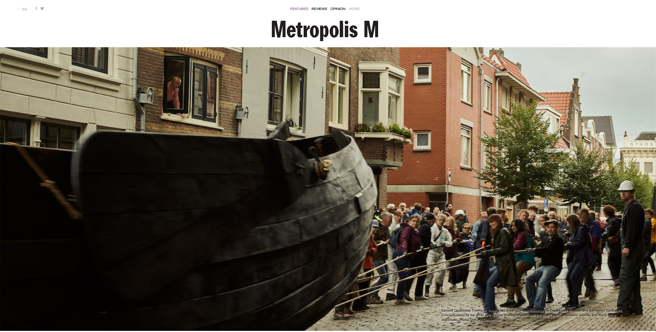 Edward Clydesdale Thomson. Fotograaf Amsterdam - Victoria Ushkanova