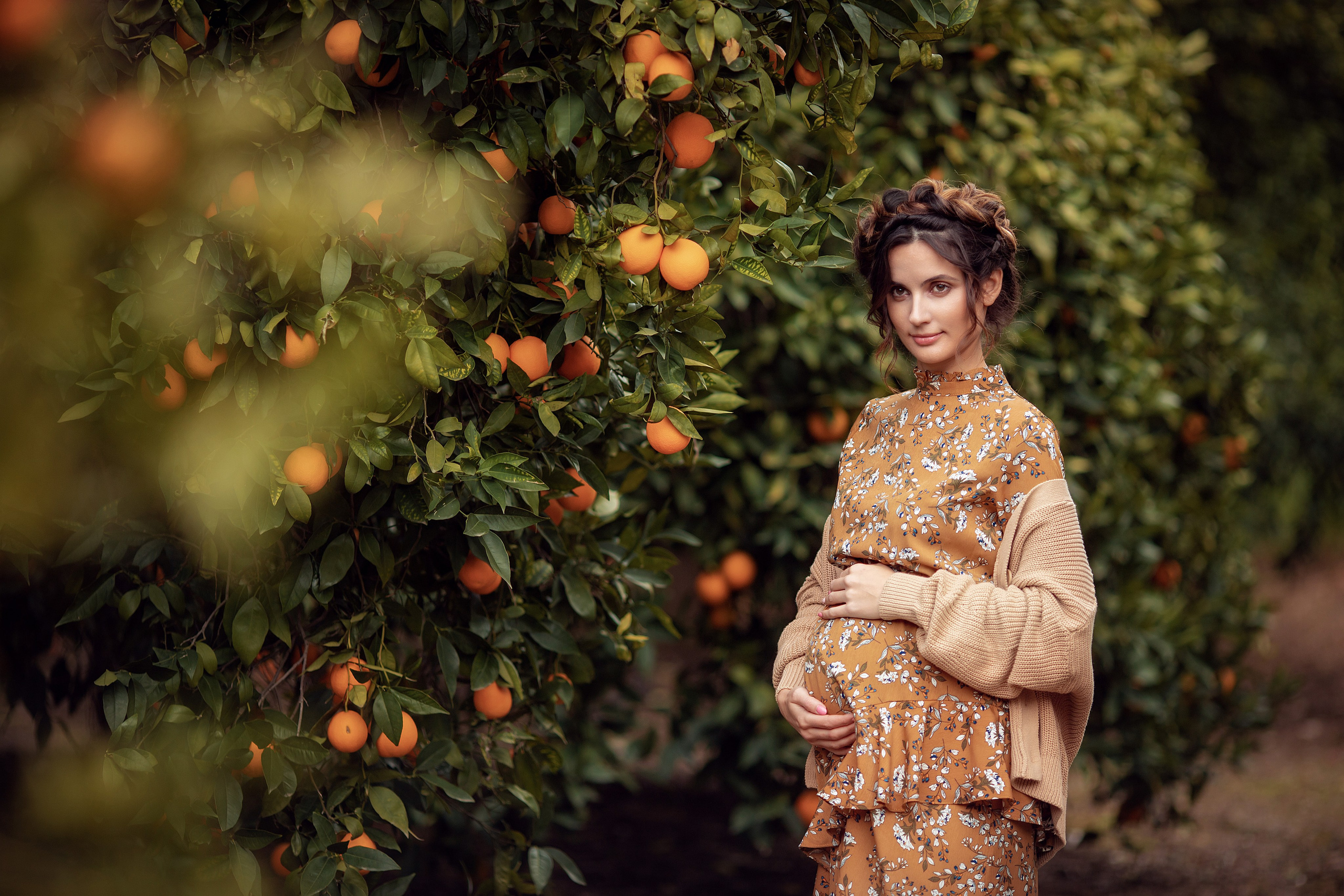 Фотосессия беременности. Фотограф на Кипре