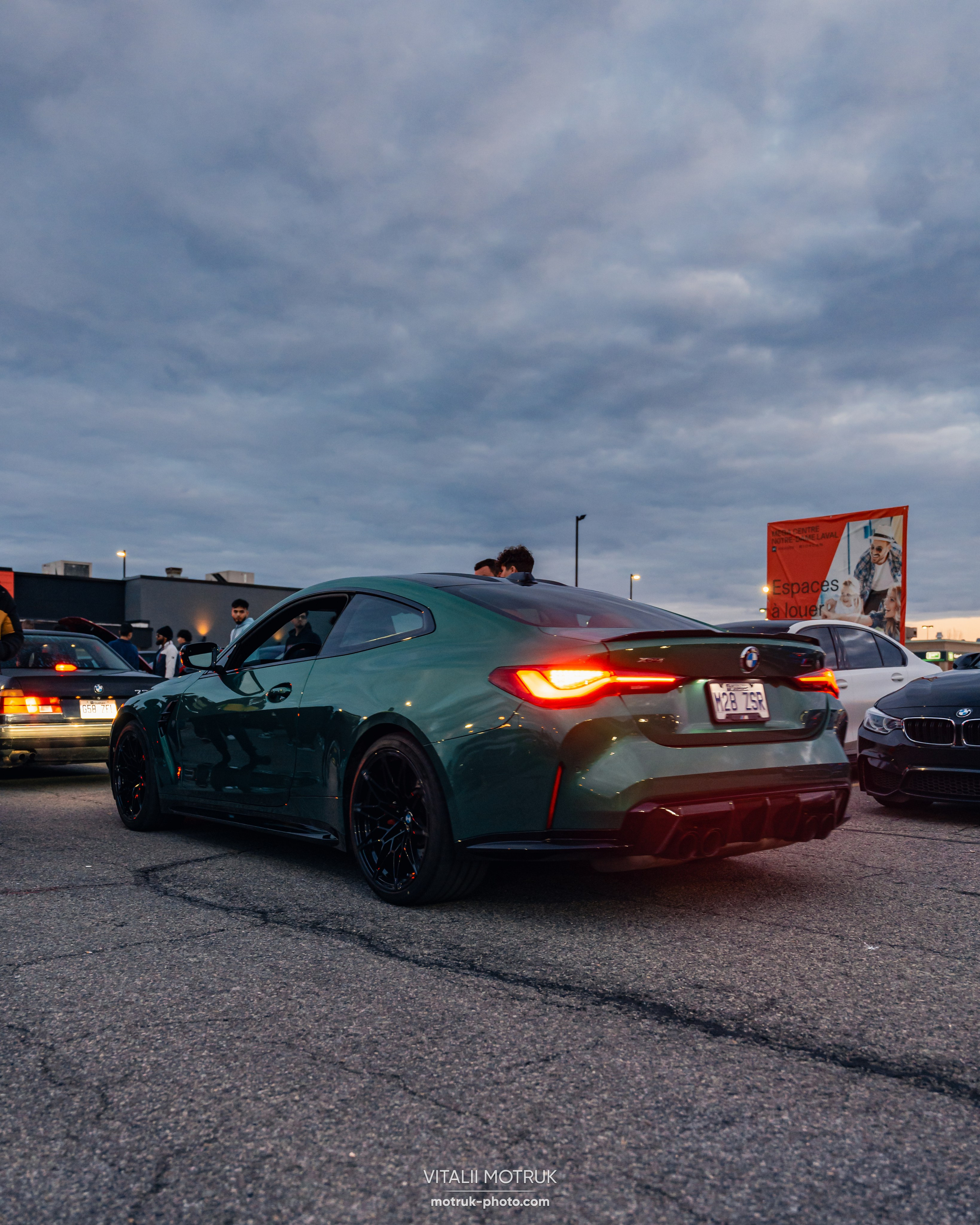 Car meet: 514 bimmers. Photographe de voitures à Paris — Vitalii Motruk