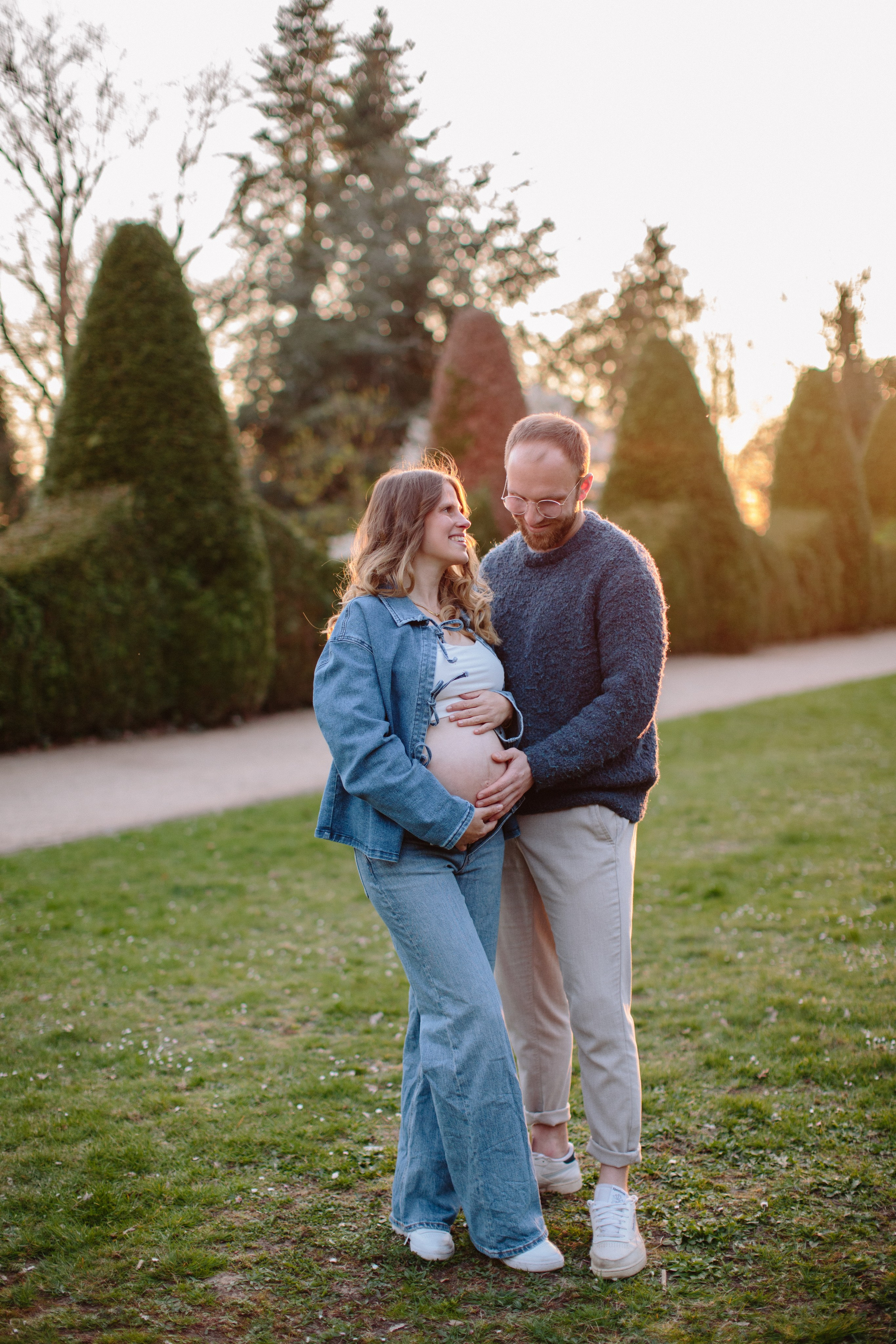 Babybauch. Hochzeitsfotograf Hamburg