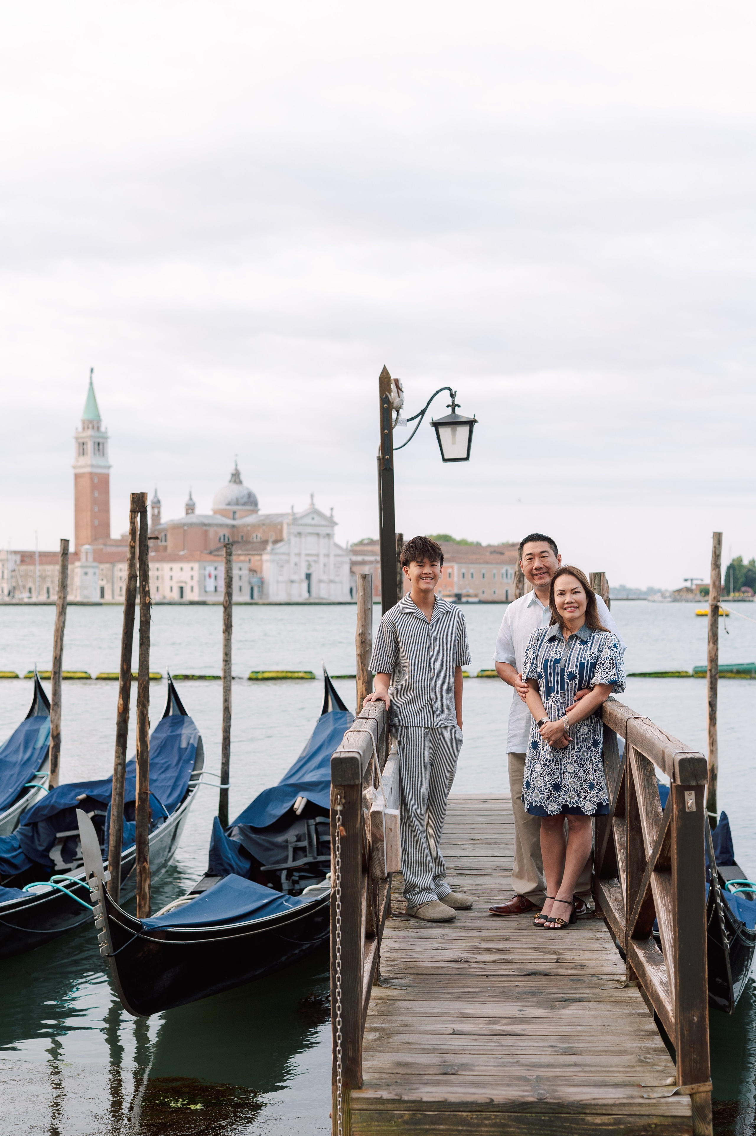 Jennifer, Tim and Jayden. Photographer in Venice Anna Terzi