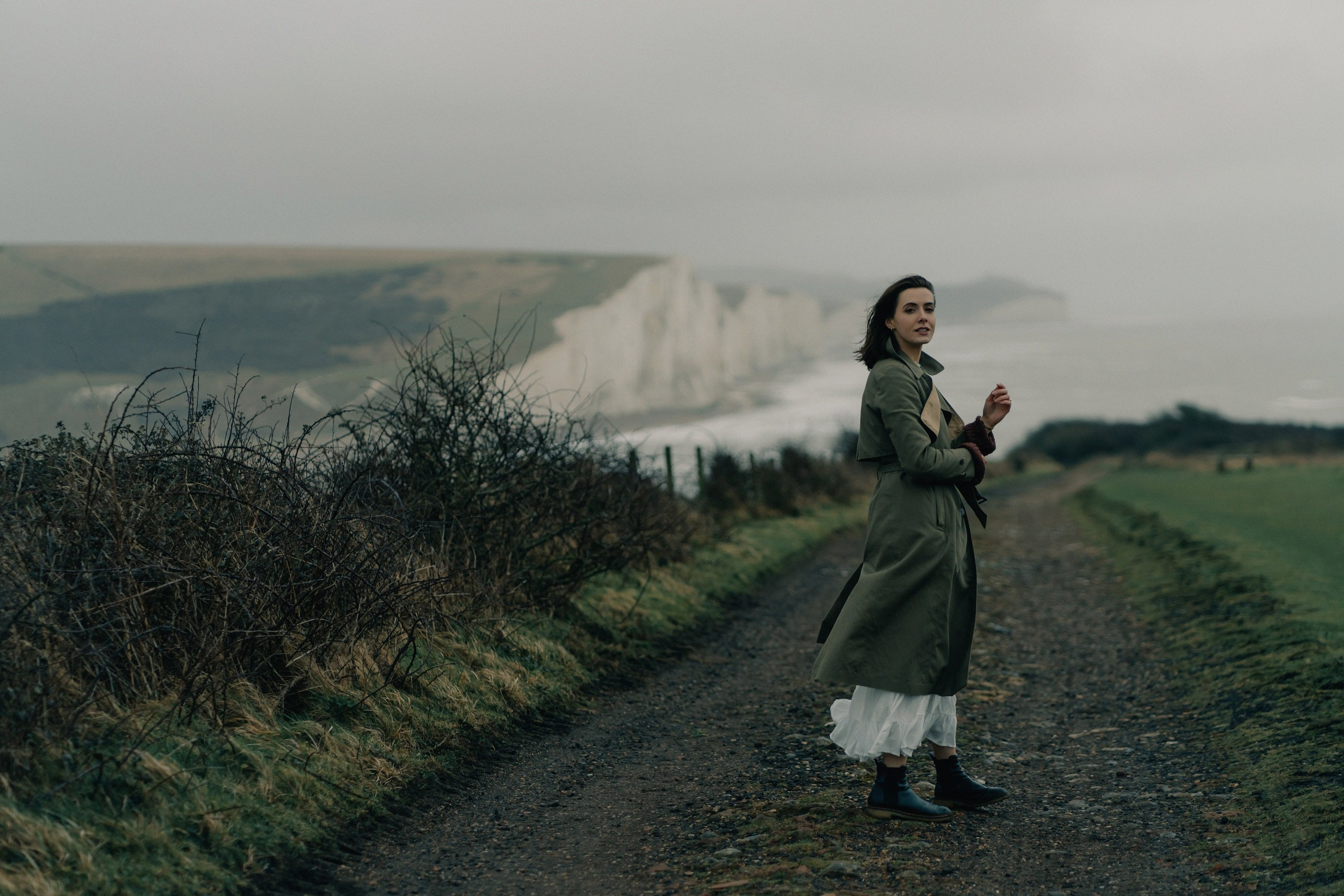 Engagement session in Seven Sisters. London portrait and family photographer