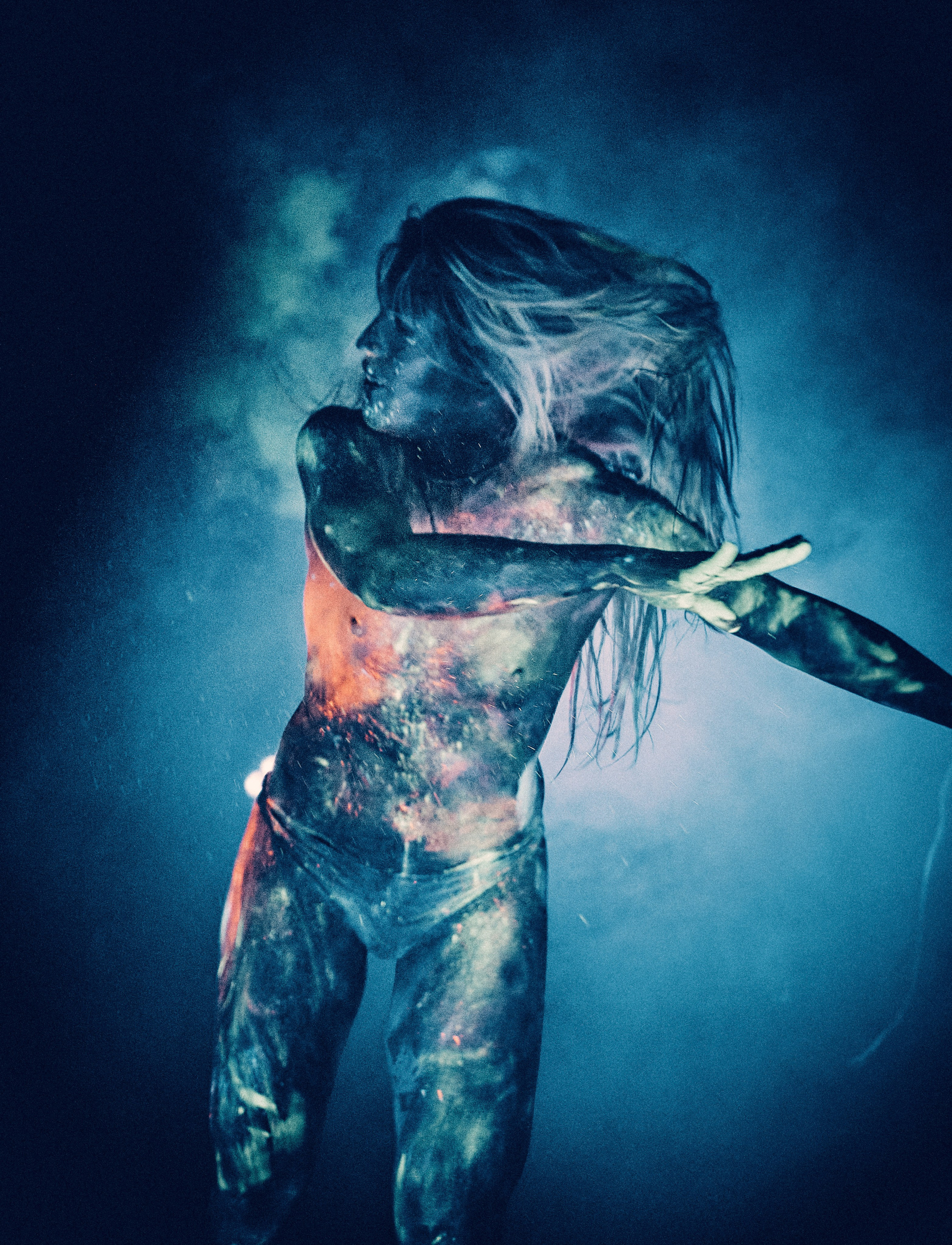 Performans „Żywe płótno” na Siemia Festival 2021. Andriej Szypilow — Photography & Videography