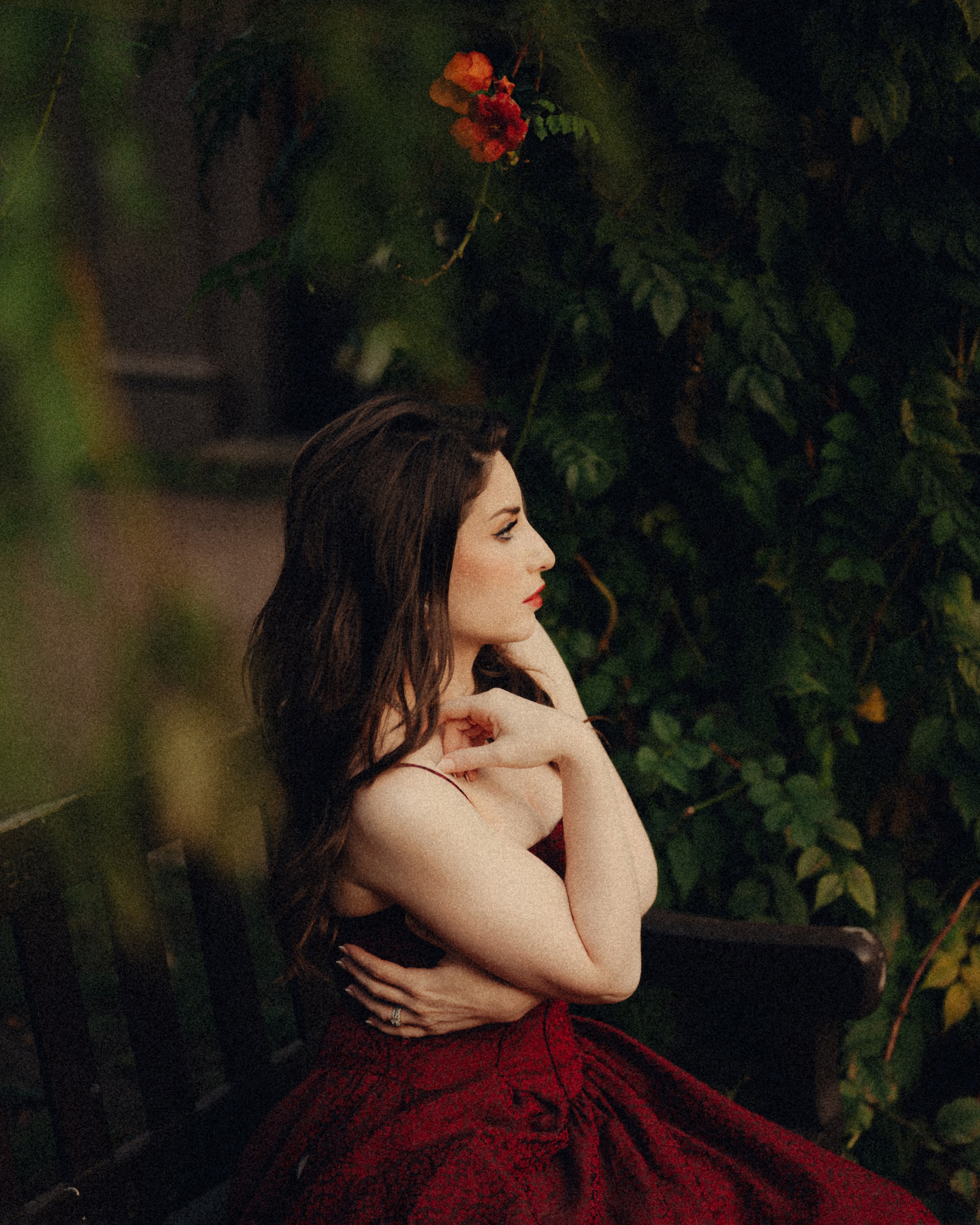 Autumn Vintage Photoshoot in London Kensington. Moth & Moss Photography