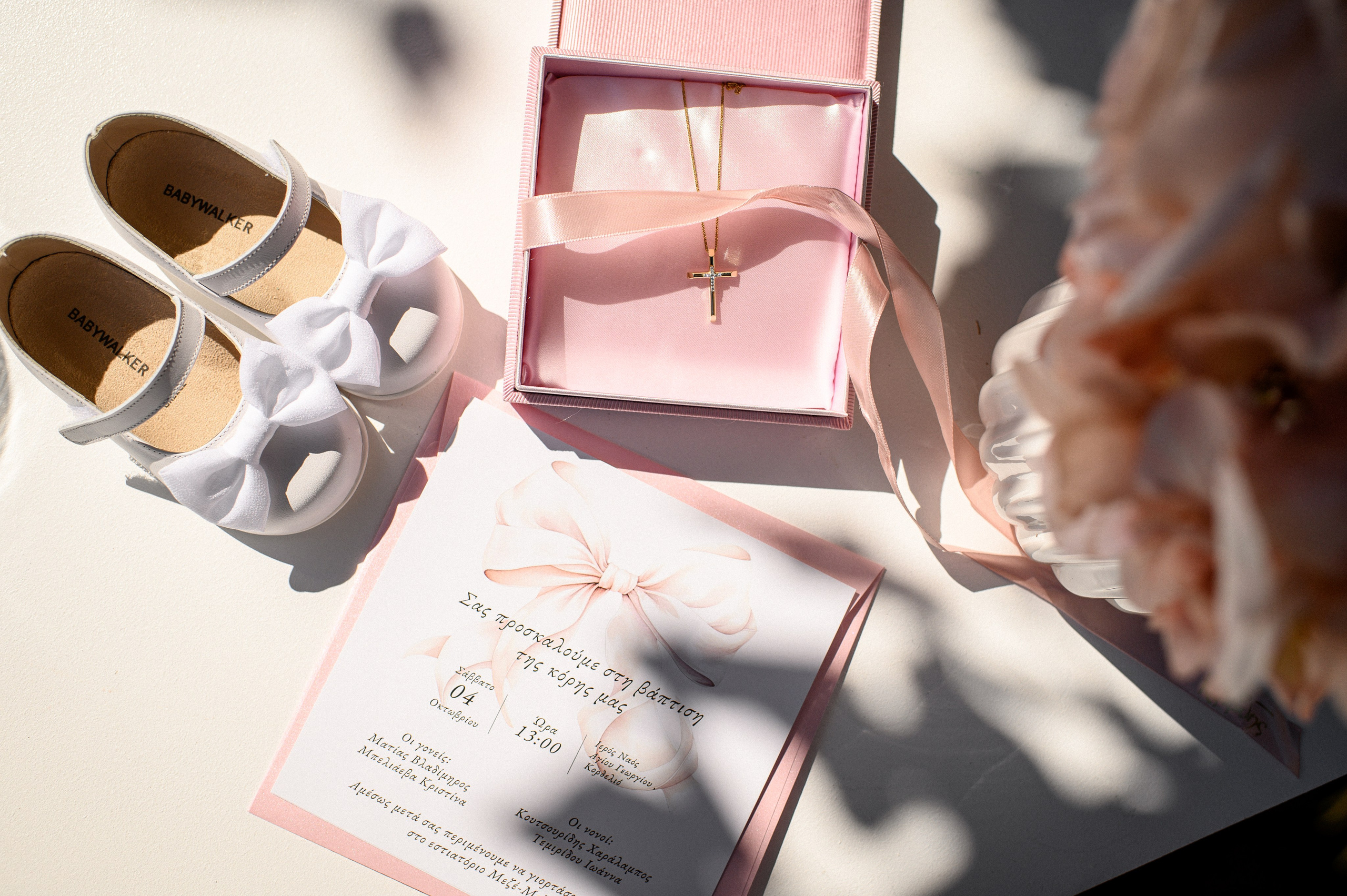 Baptism Aleksandra-Olivia. Семейная, детская, портретная и предметная фотосъемка в Салониках