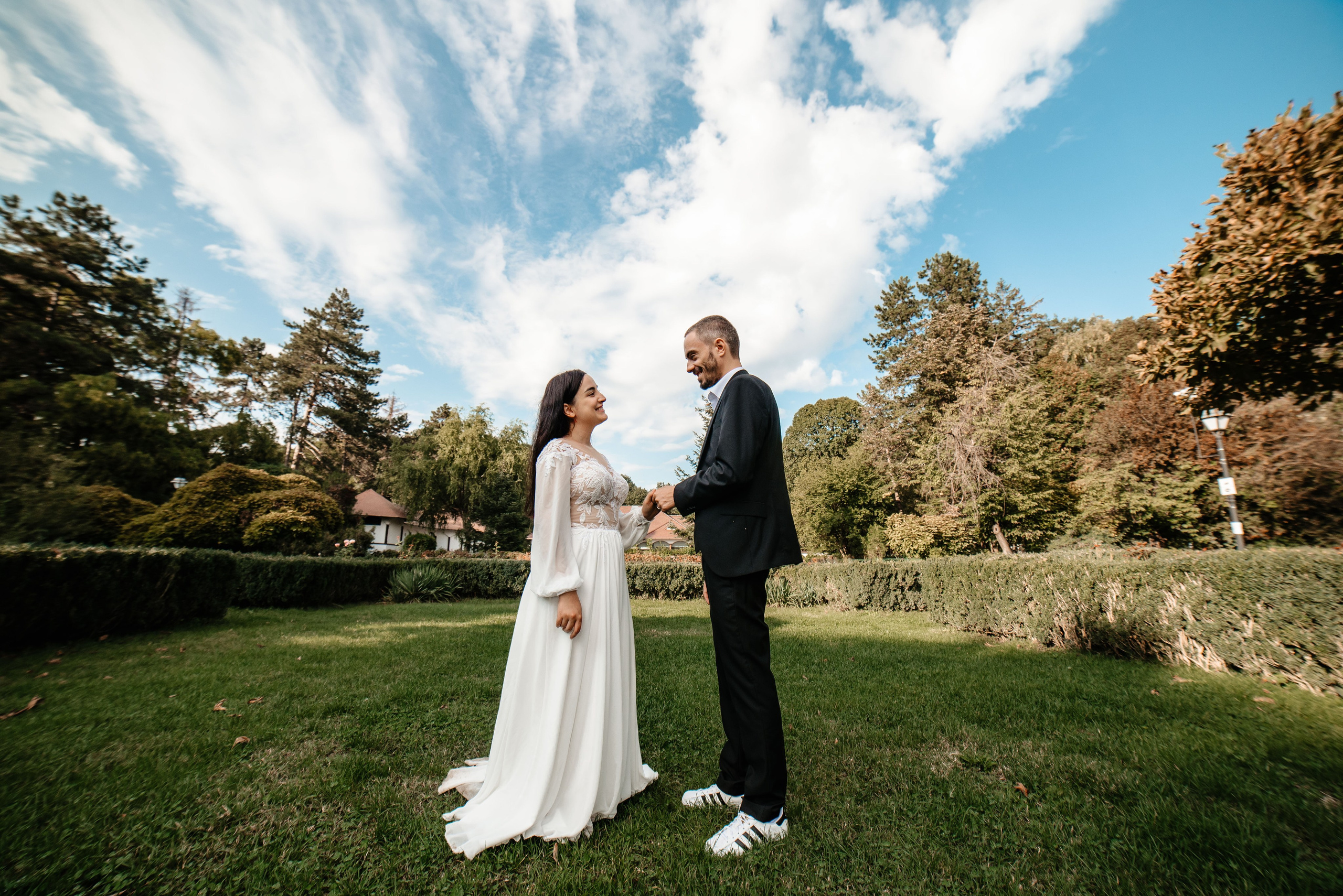 Pădurea Băneasa. Wedding photographer from Bucharest Eugen Elisei