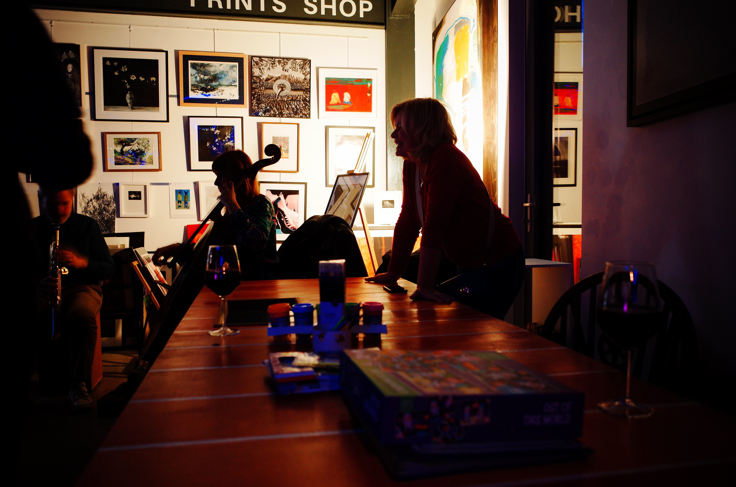 Catching music in the light. Victoria Dini. Art photography in London / Folkestone, UK