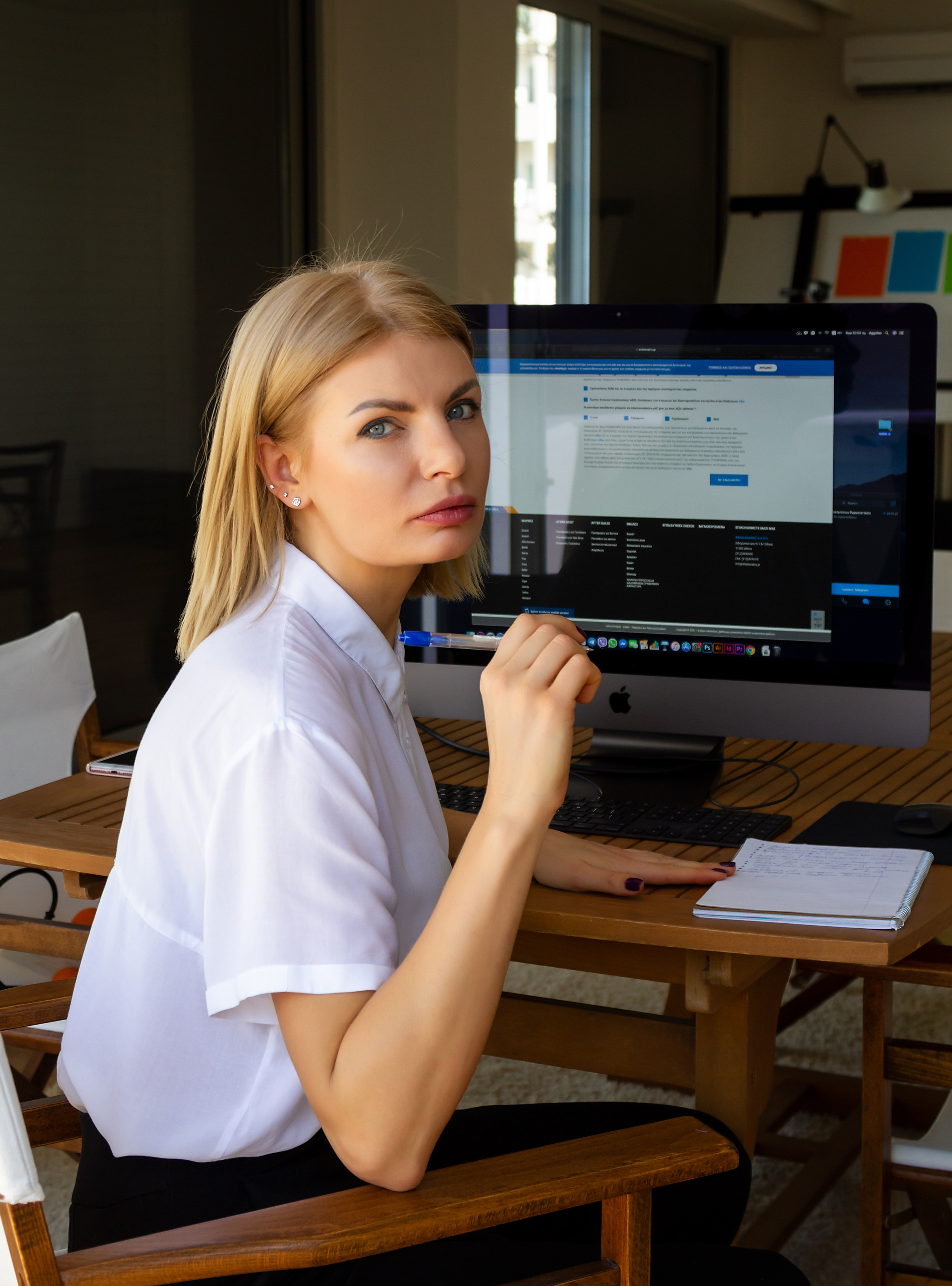 Деловой портрет. Фотограф в Афинах Дмитрий Шевелёв