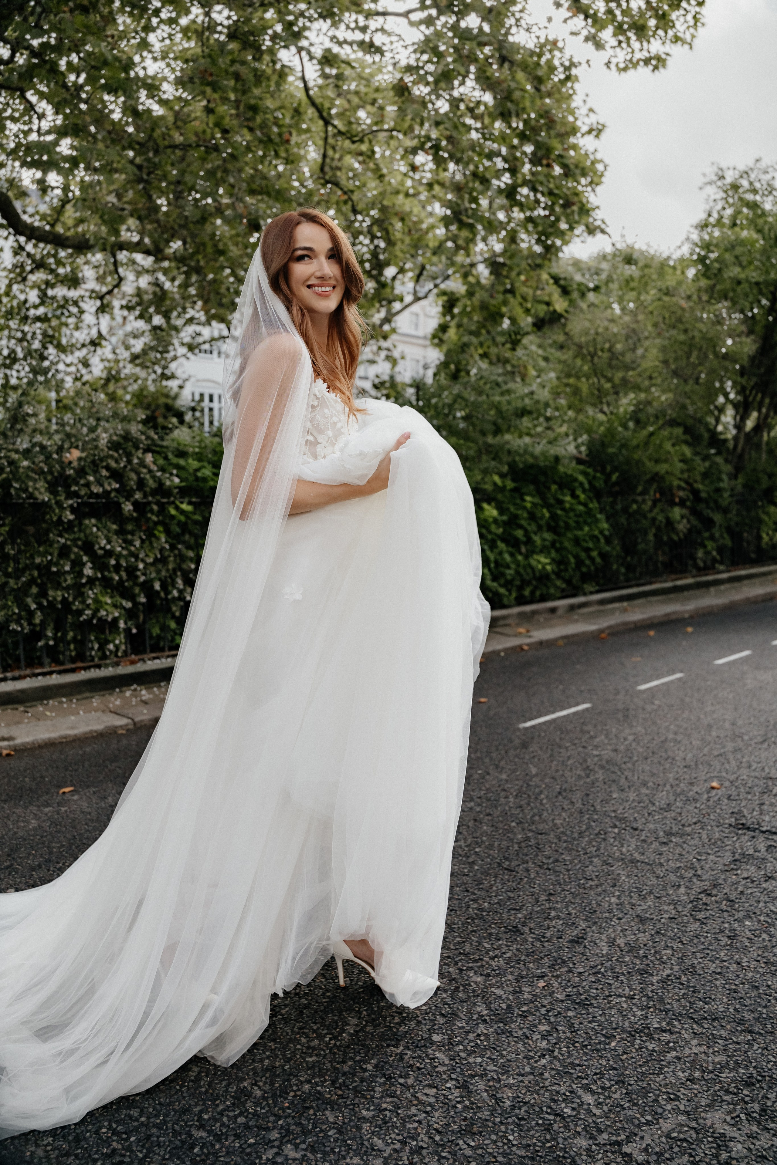 Elegant Wedding London Belgravia Elopement couple. Timeless Wedding & Event Photography — based London, working across Europe