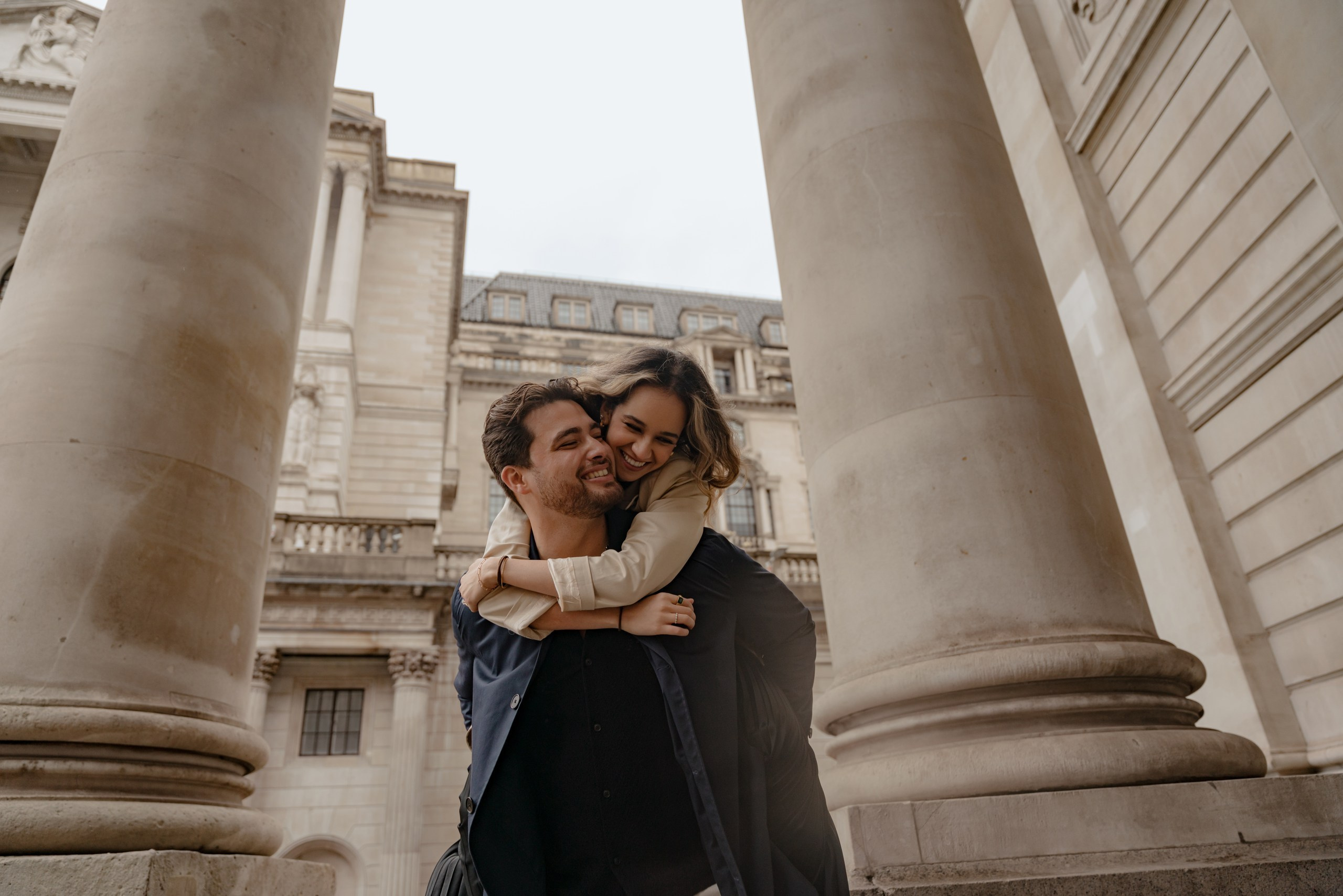Engagement session in London City. London portrait and family photographer