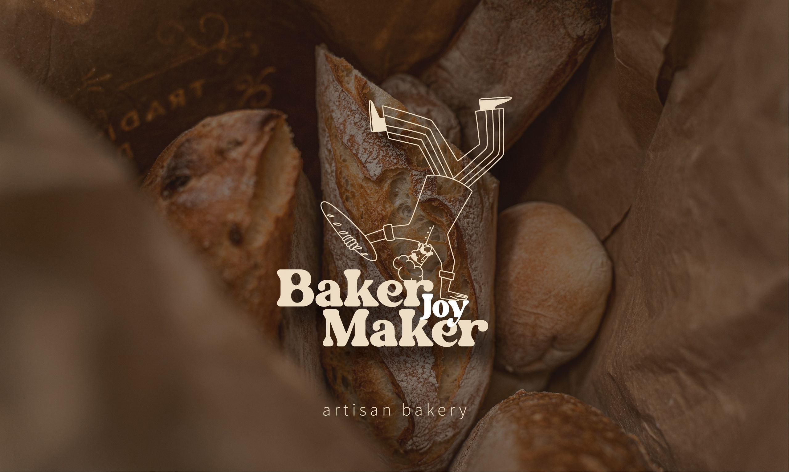 Baker Joy Maker. Helen Reveur | Illustrator & Brand Designer | Ready-Made & Custom Illustrations