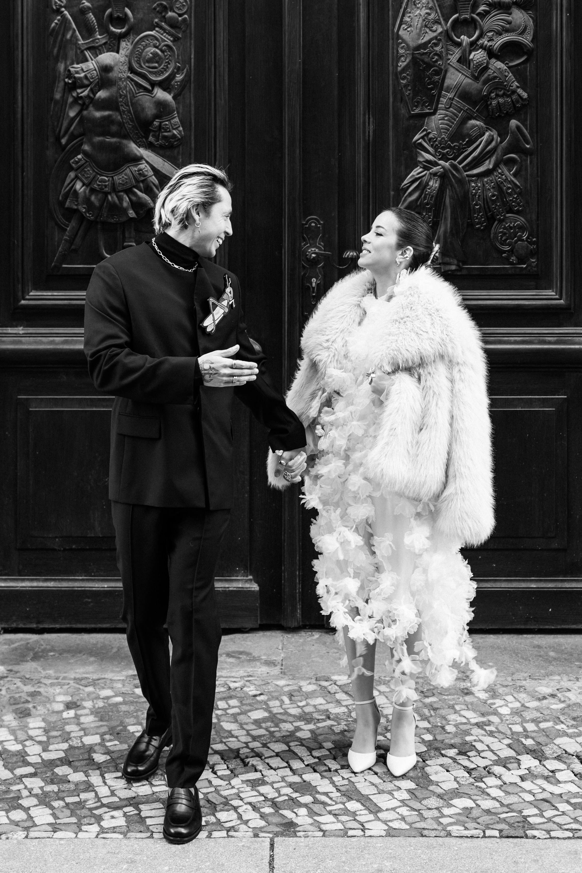 Zeitlose Eleganz: Ihre Hochzeit in Schwarz-Weiß. Hochzeitfotograf in Bielefeld