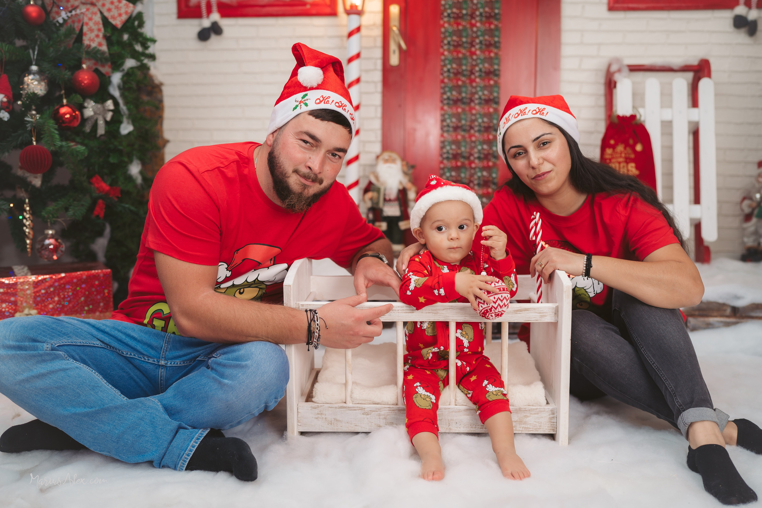 Familia Hacman - Un Crăciun de poveste. Marius Alex fotograf de eveniment si portret din Suceava