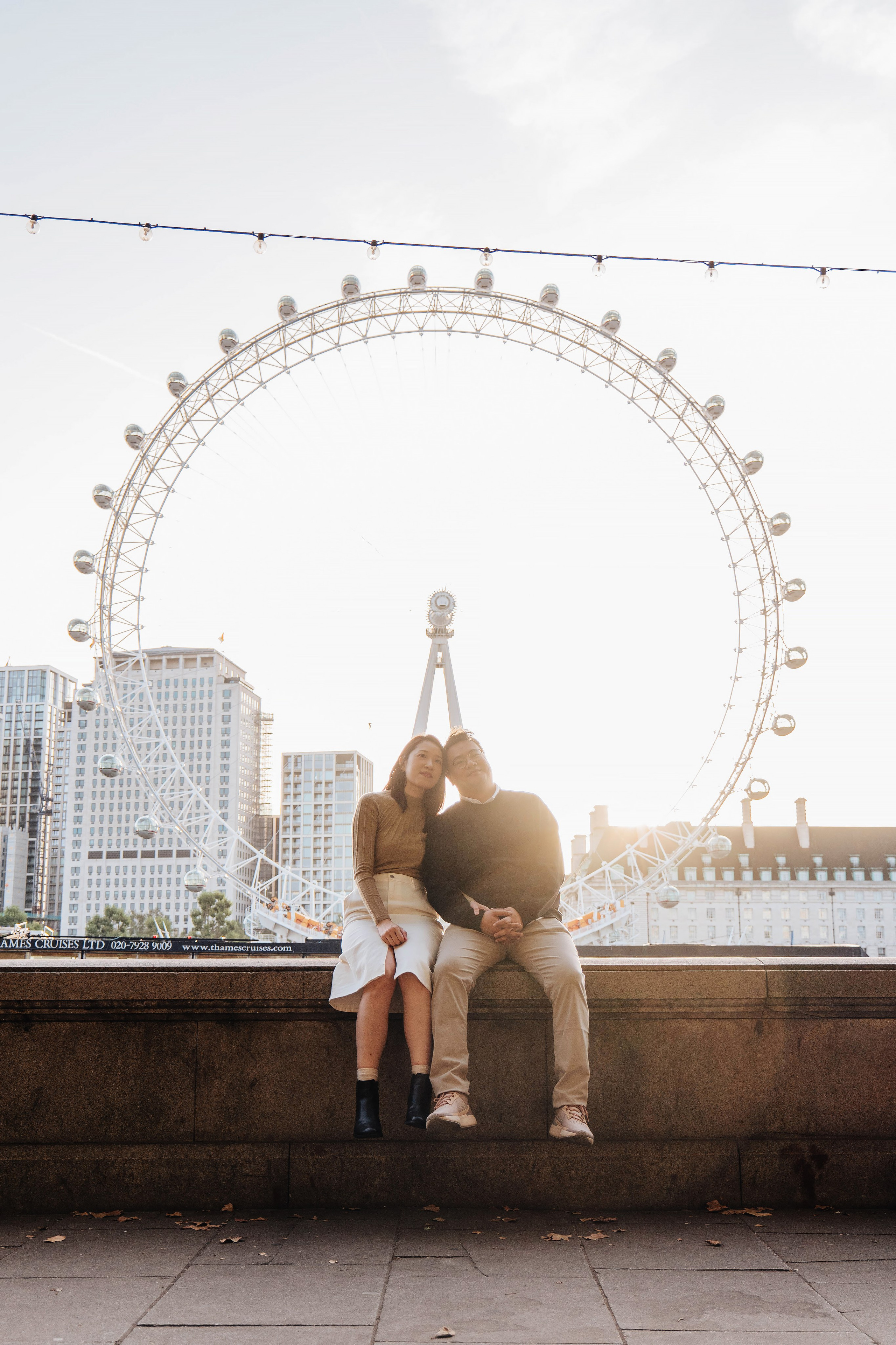 Early morning in central London. Wedding and family photographer in London