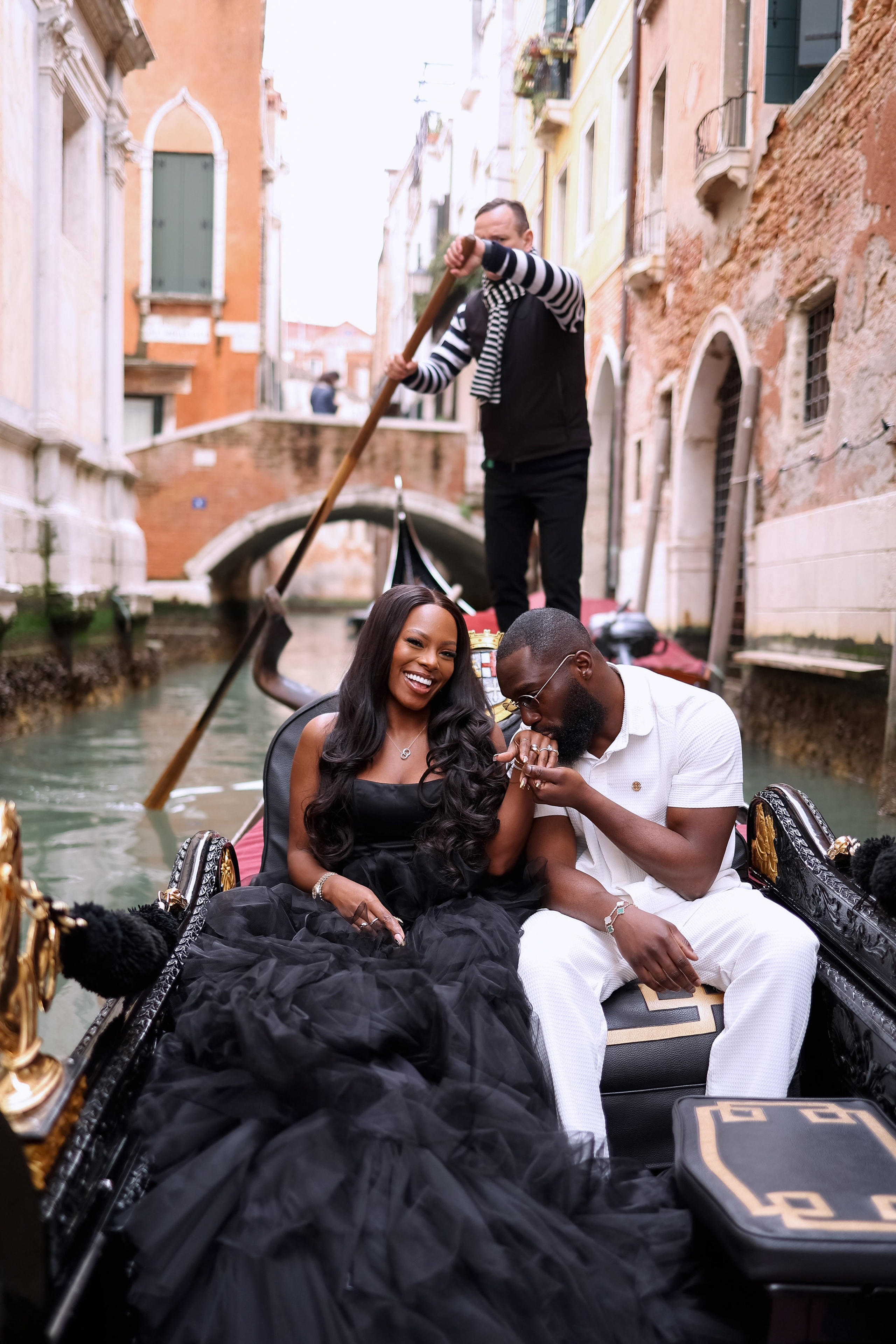 Engagement photo shoot in Venice