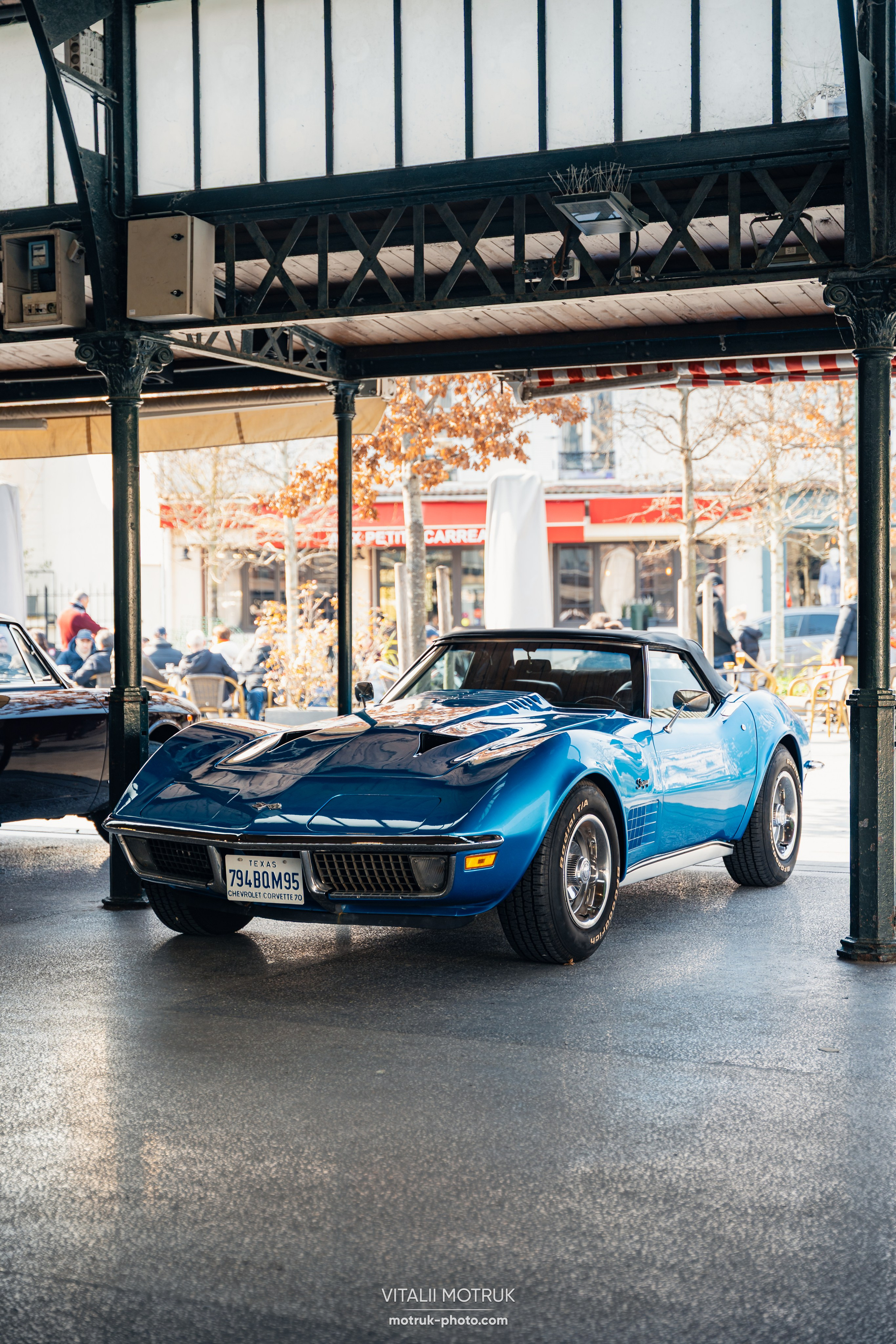 Rassemblement Garenne Colombes — 16 mars. Photographe de voitures à Paris — Vitalii Motruk