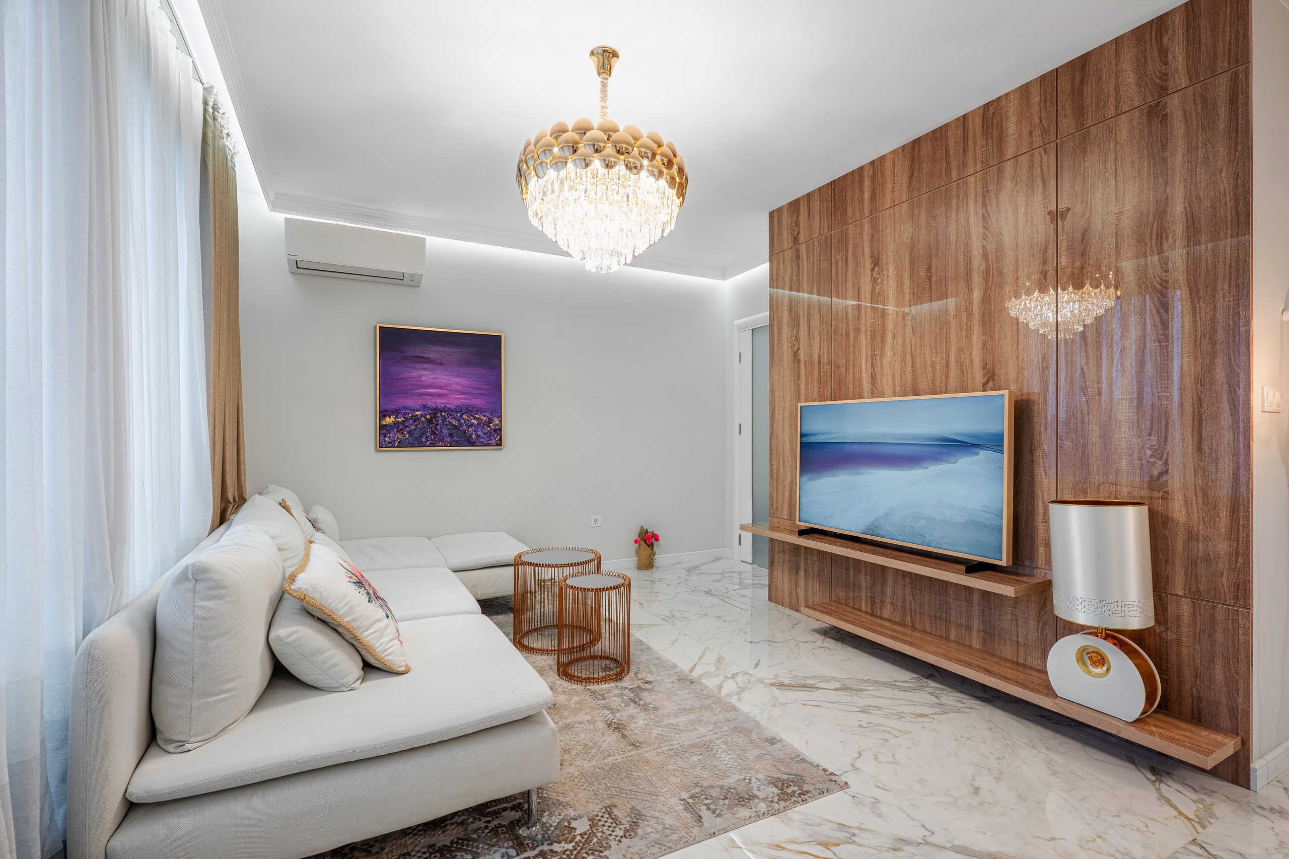 Дизайнерски апартамент. Професионален фотограф в Пловдив и областта