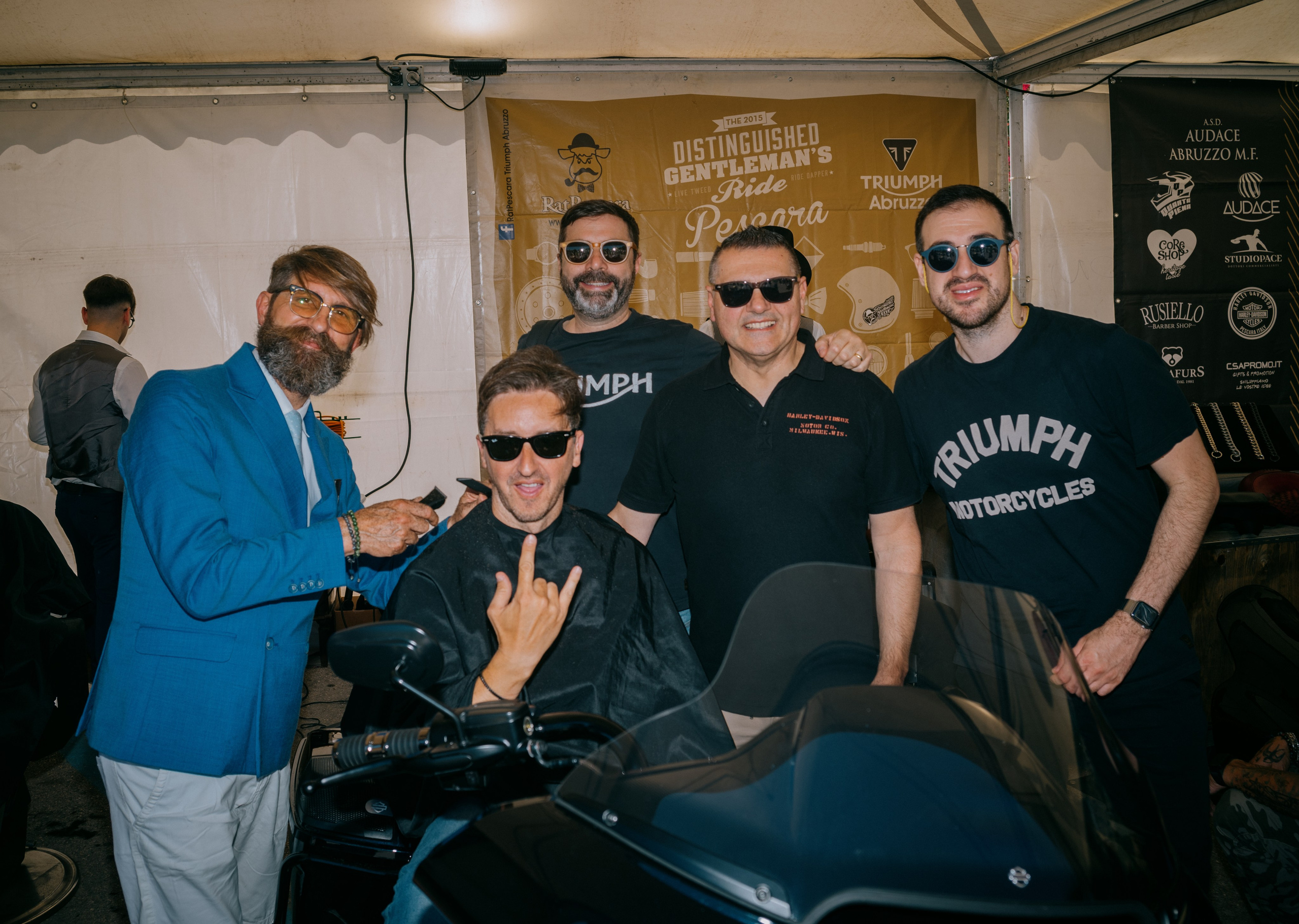 Distinguished Gentleman's Ride 2024. Photographer Iuliia Gladkikh, Italy, Abruzzo