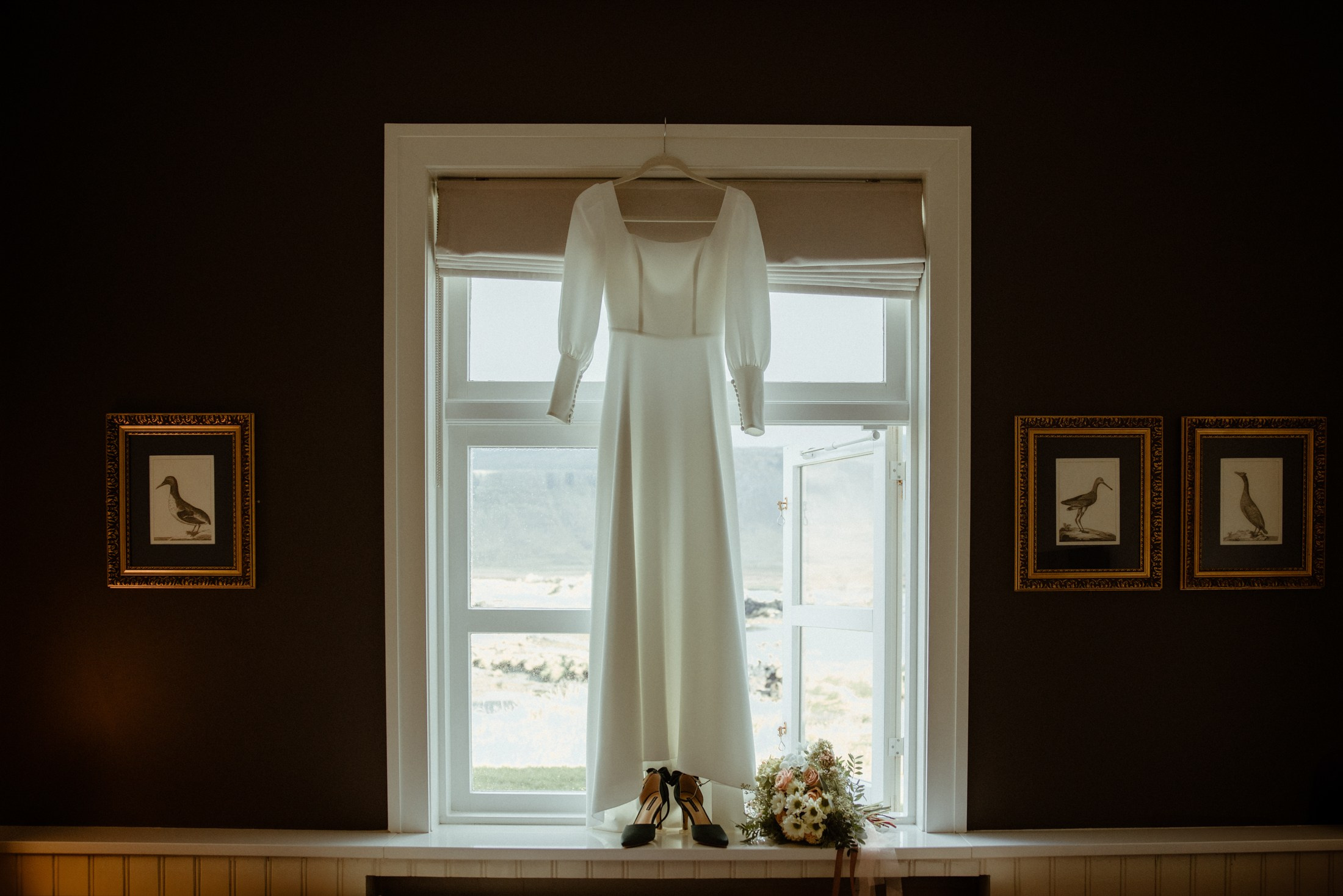 Iceland elopement at Budir Black Church | Snæfellsnes wedding by Iceland elopement photographer & videographer. Iceland elopement photographer & videographer