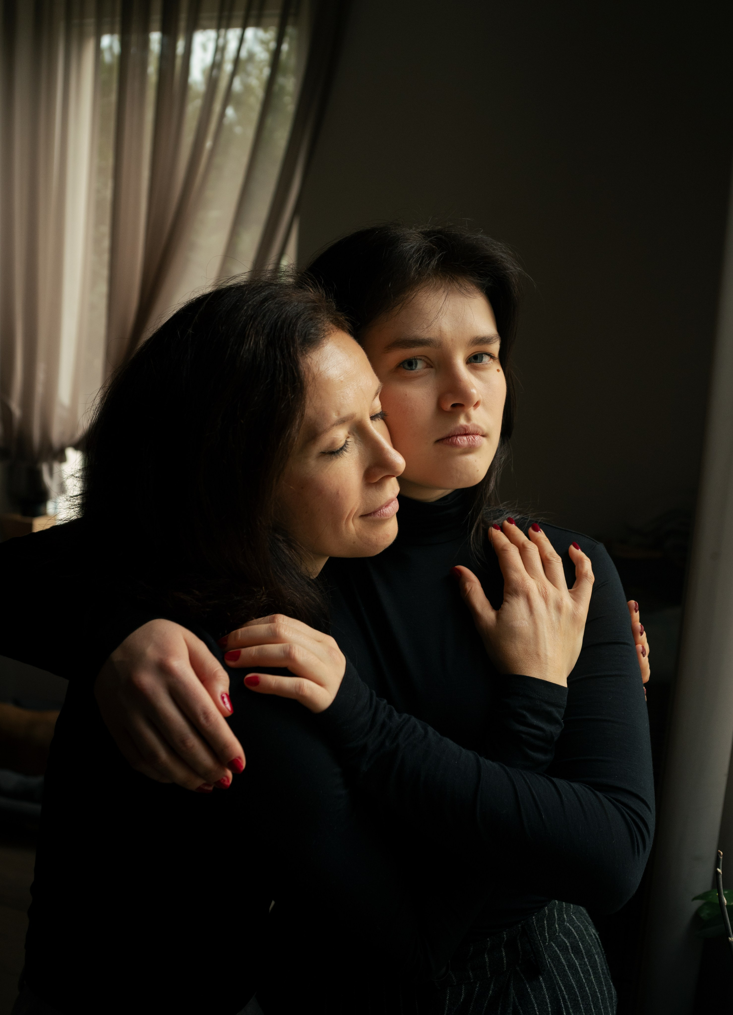 Irina and Anastasia. Photographer Iuliia Gladkikh, Italy, Abruzzo