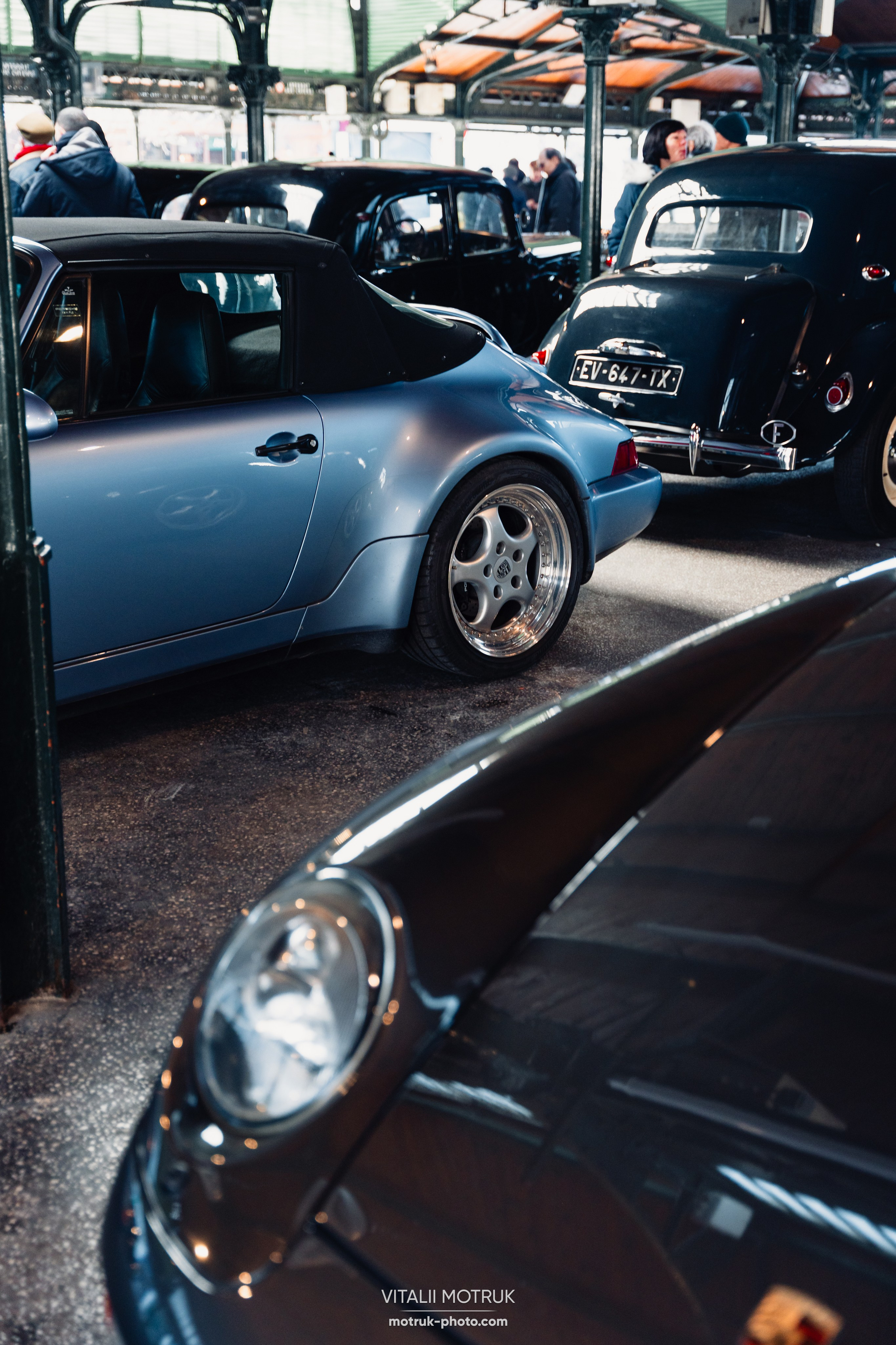 Rassemblement Colombes 16 fevrier 2025. Photographe de voitures à Paris — Vitalii Motruk