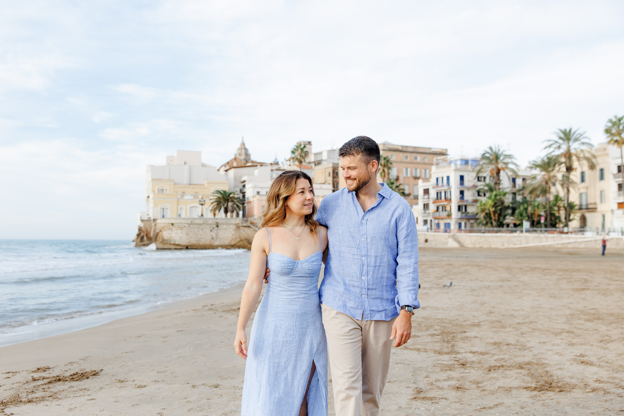 Engagement Shooting for Michael and Laura. Wedding Photographer in Barcelona Lana Alekhina