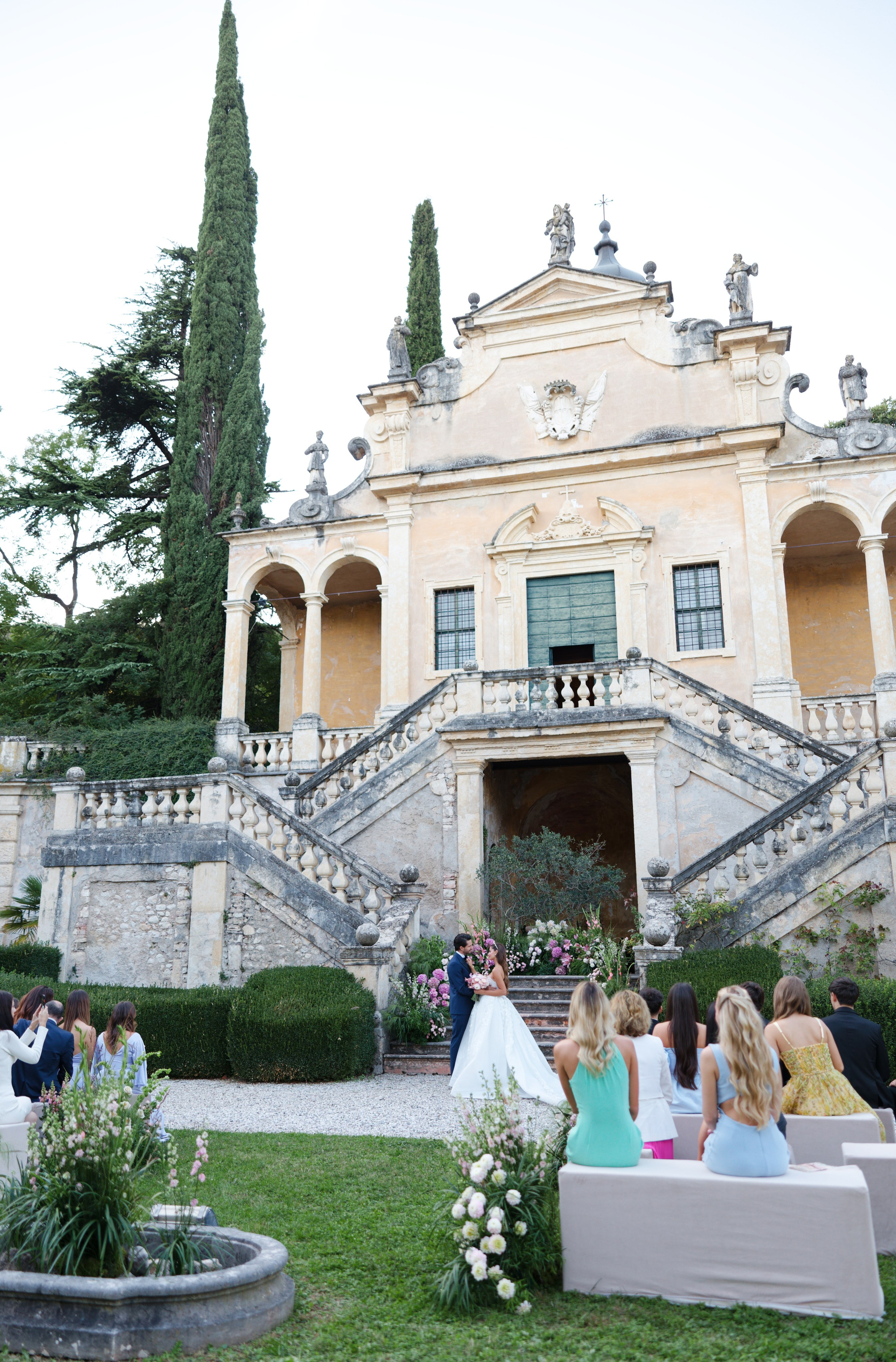 Wedding editorial at Villa Arvedi, Verona, Italy
