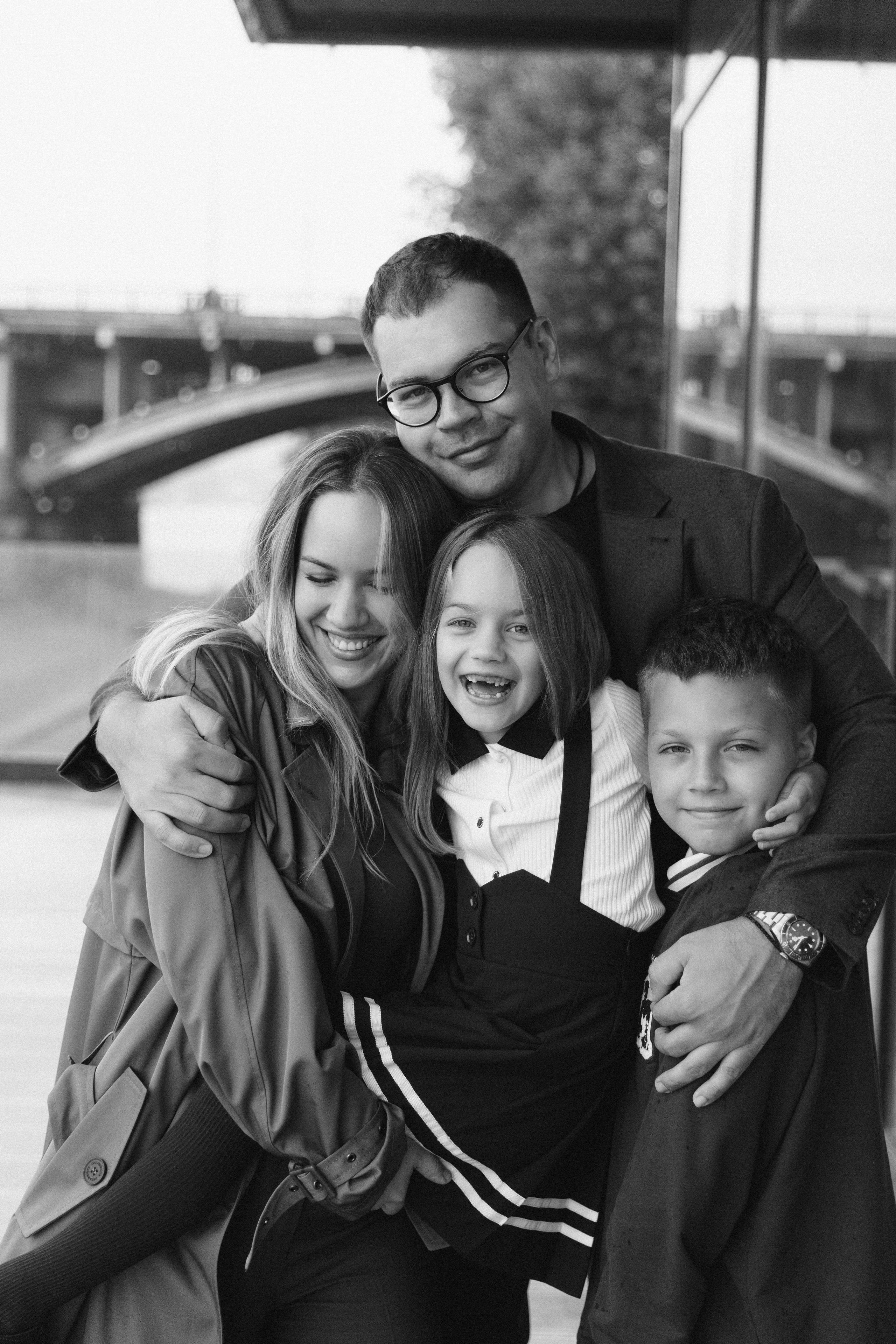 Family photoshoot. True self