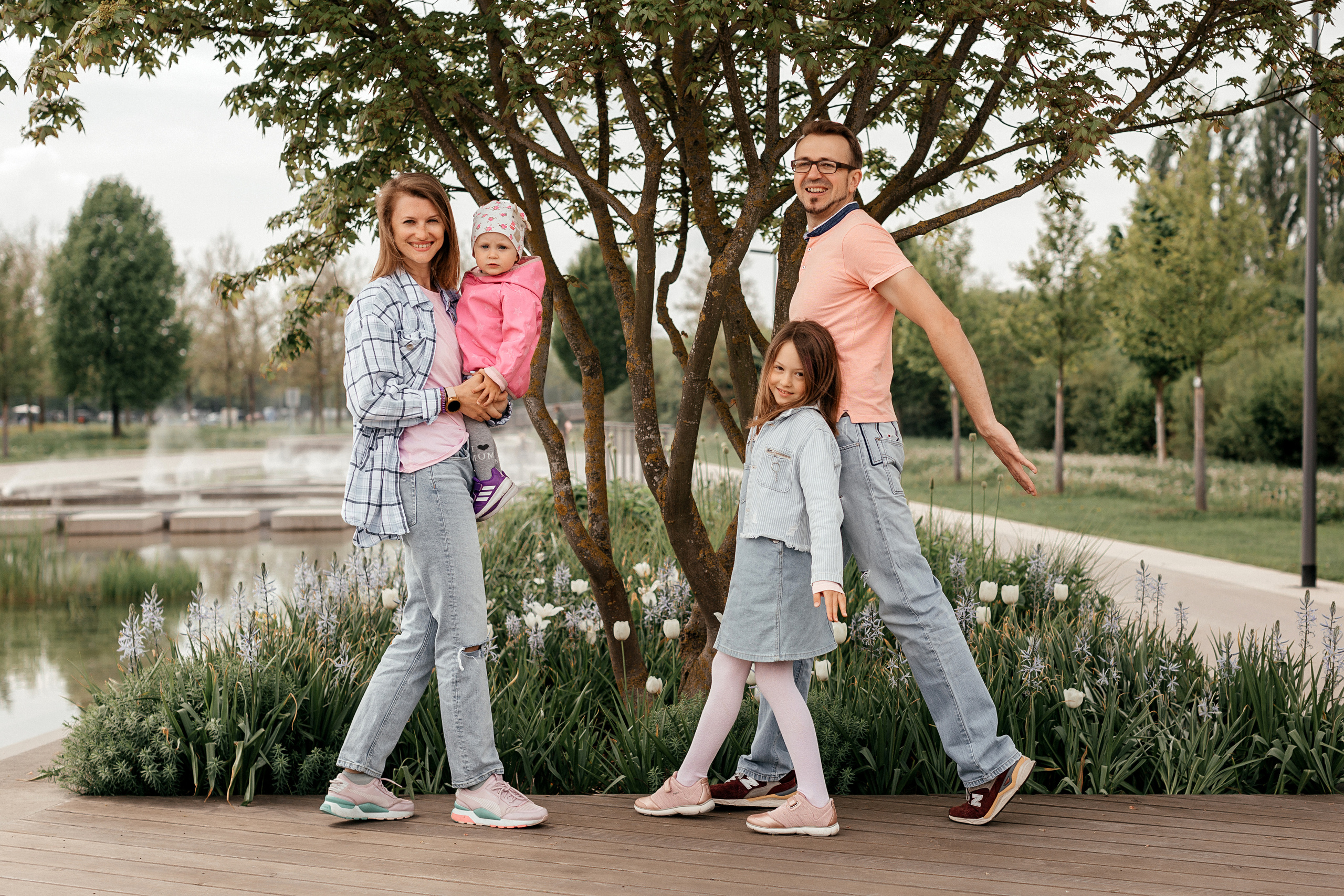 Прогулка по парку. Семейный и свадебный фотограф в Франкфурте на Майне Алина Браун