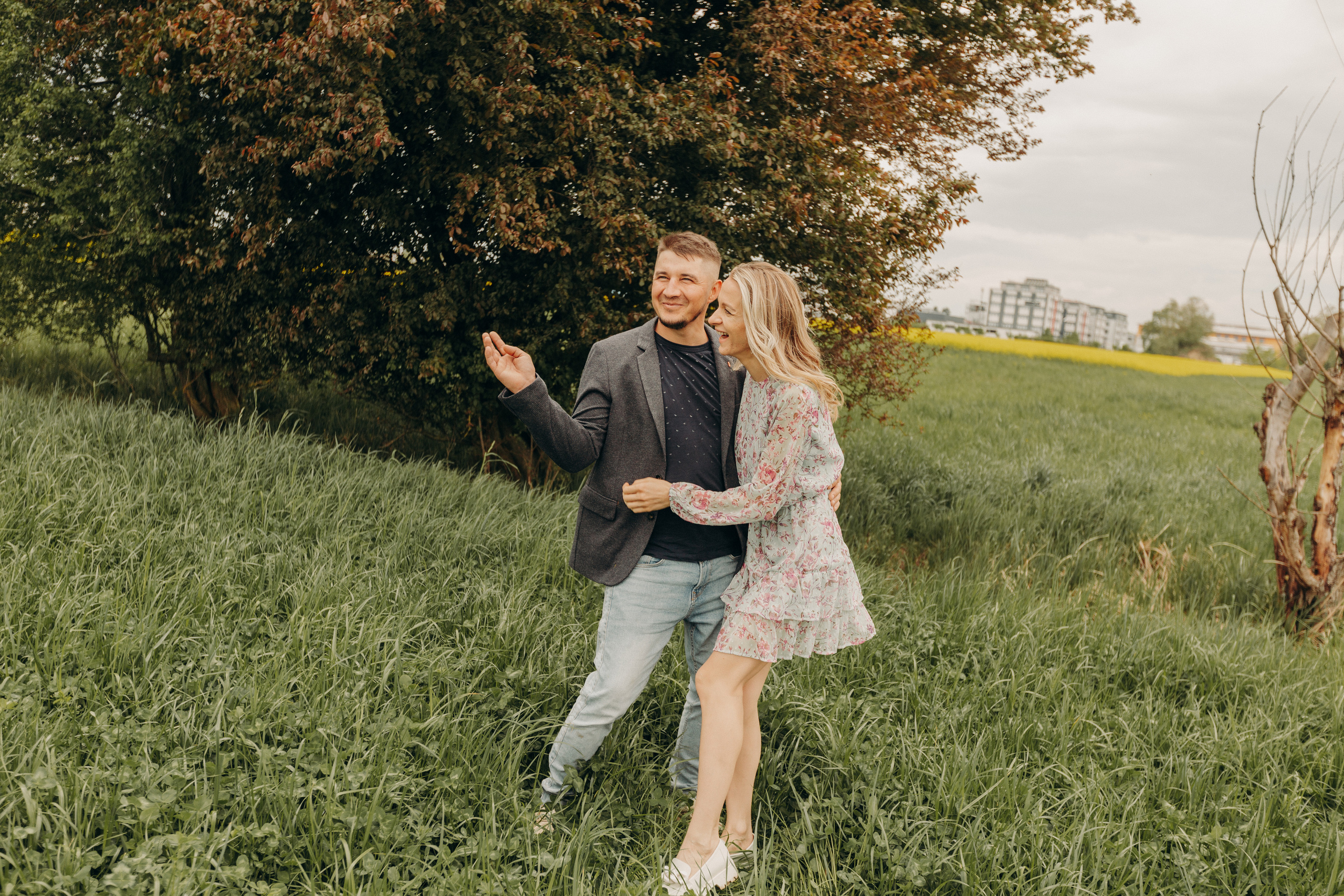 Рапсовое поле. Семейный и свадебный фотограф в Франкфурте на Майне Алина Браун