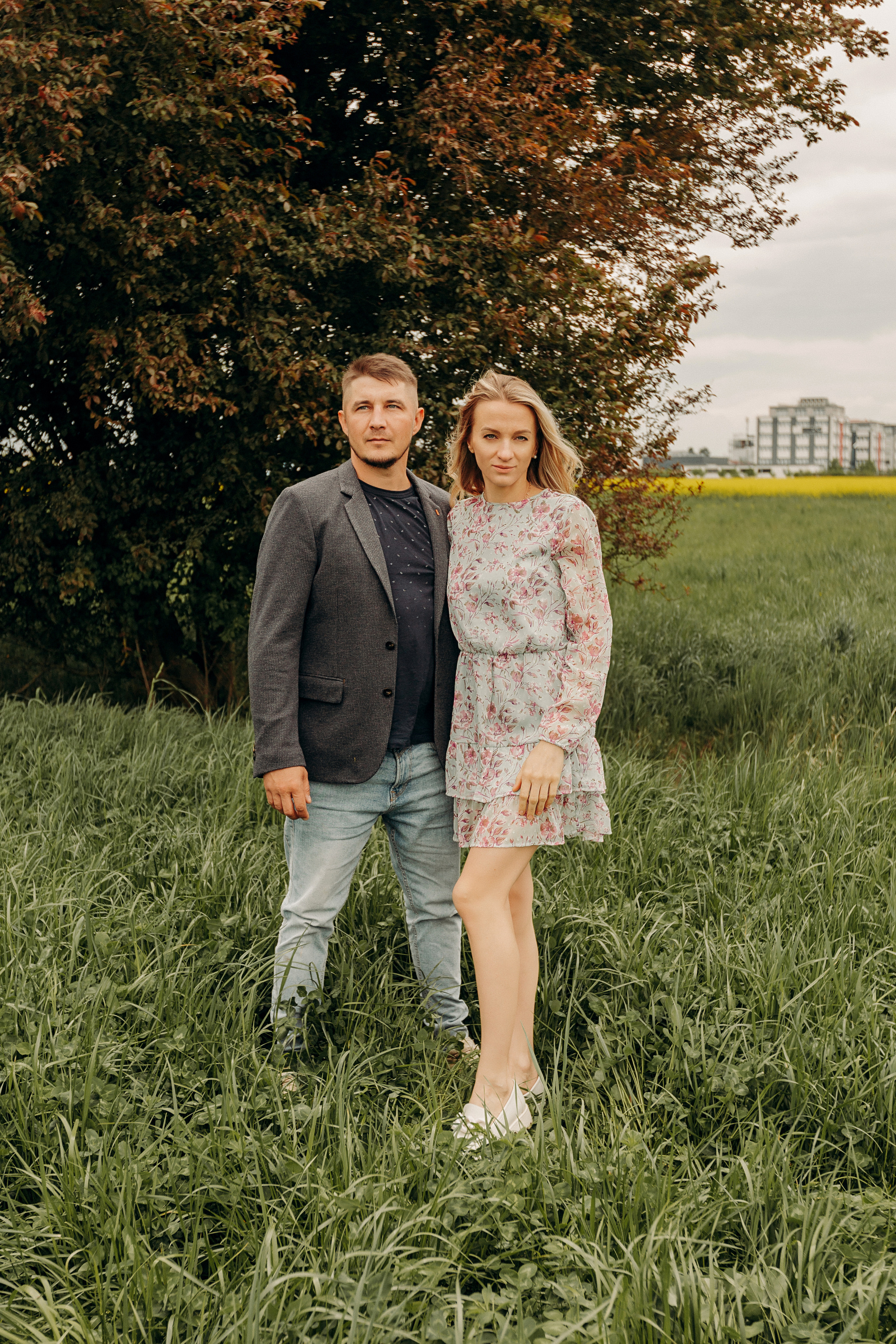 Рапсовое поле. Семейный и свадебный фотограф в Франкфурте на Майне Алина Браун